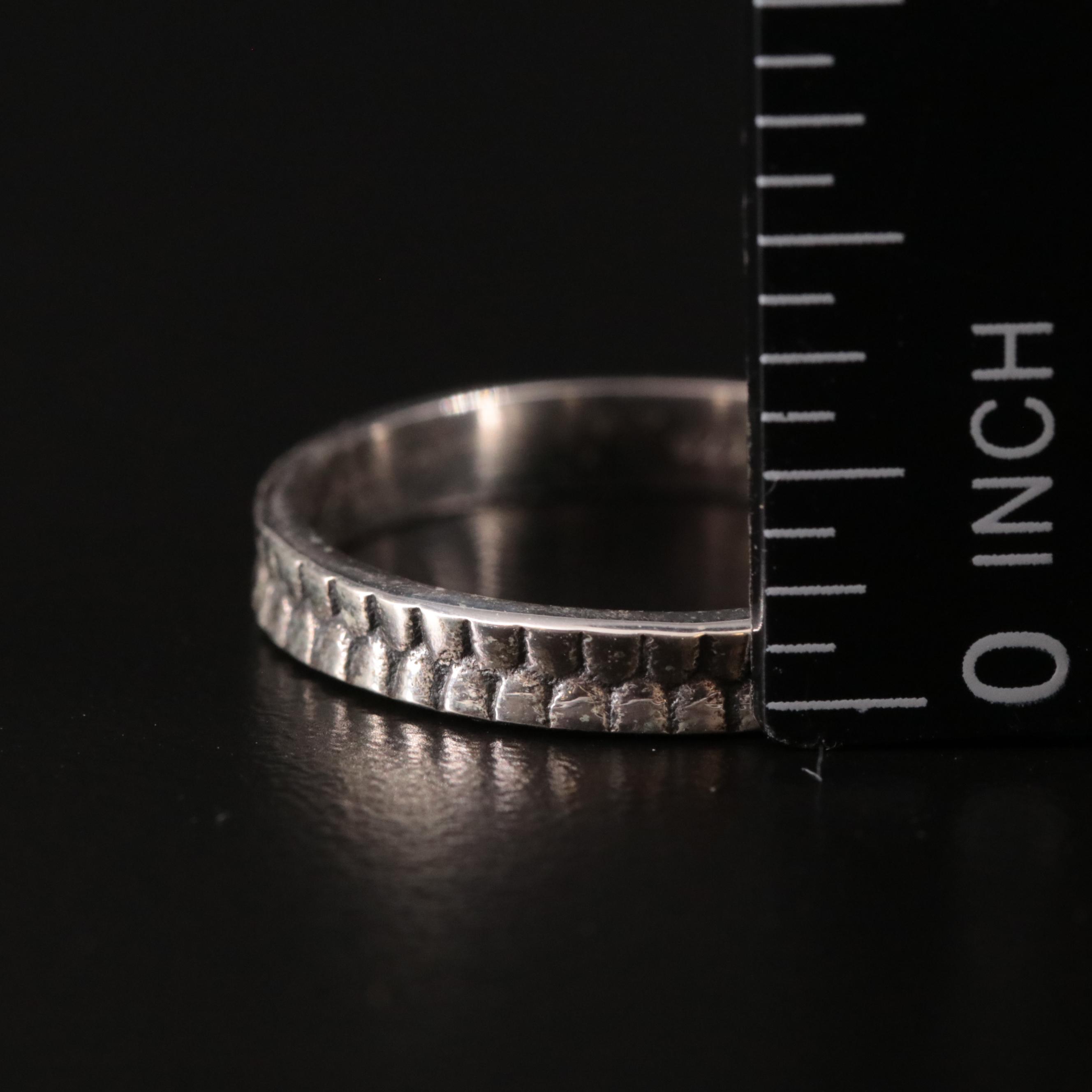 Sterling Band Ring