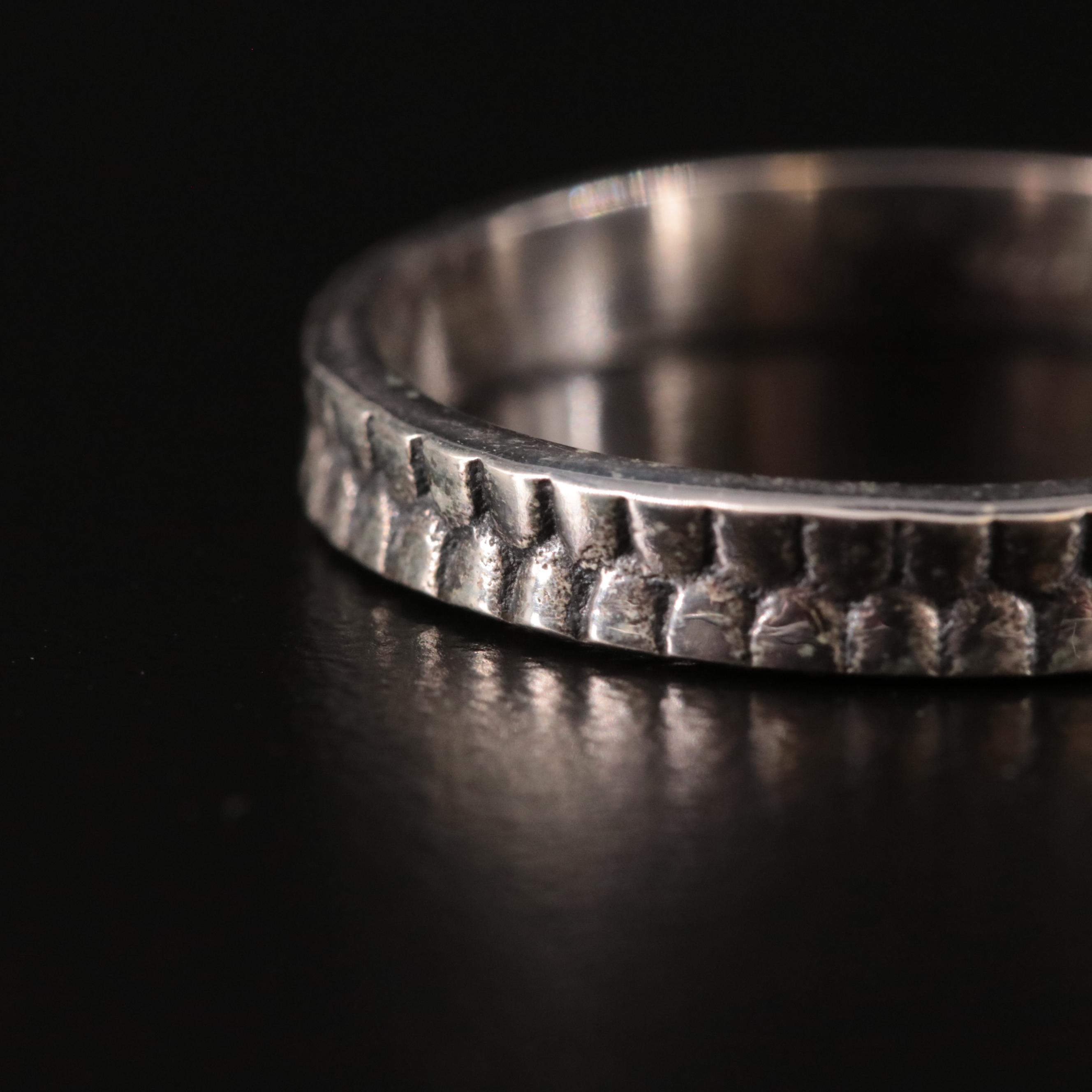 Sterling Band Ring