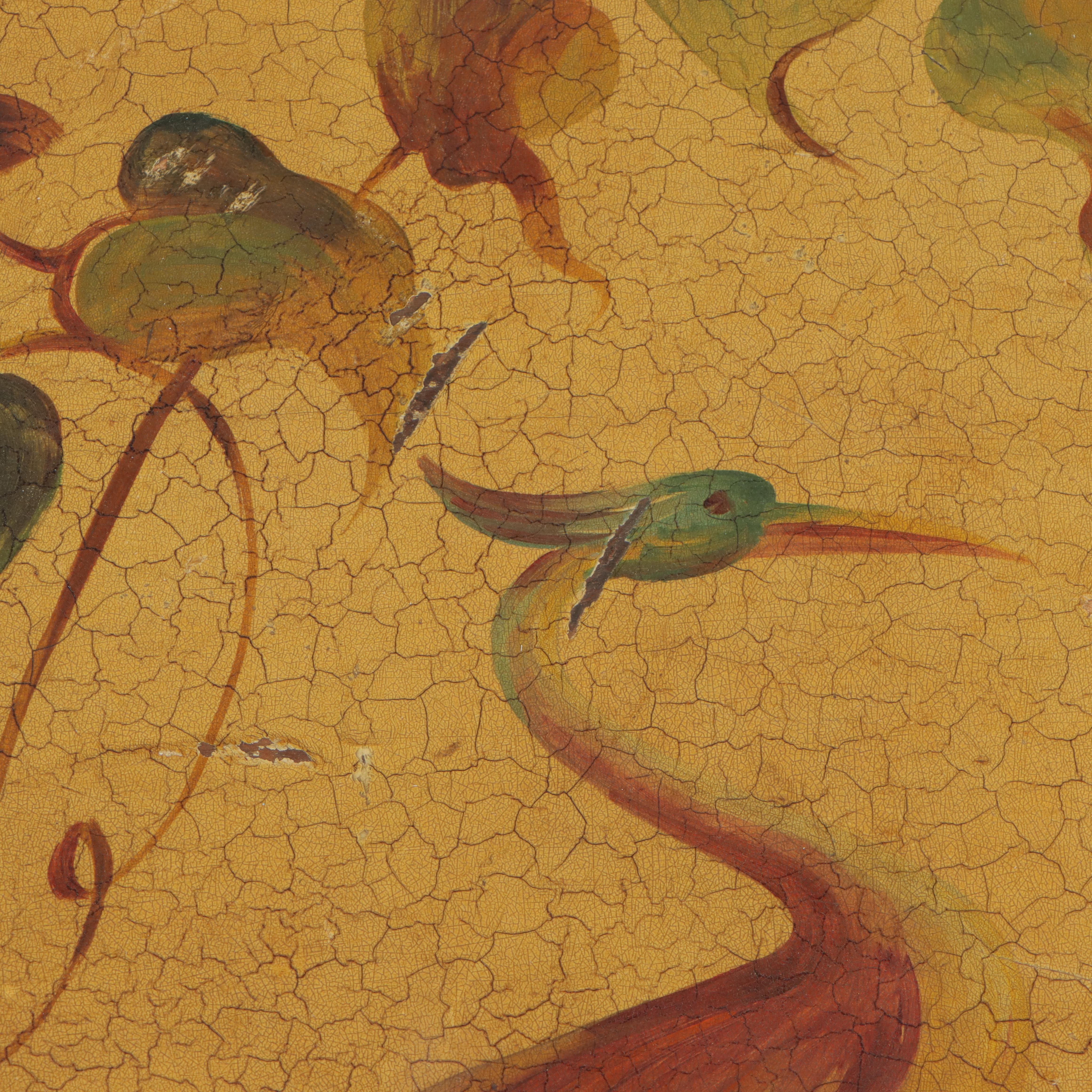 Neoclassical Style Paint-Decorated Tilt-Top Table, Early to Mid 20th Century