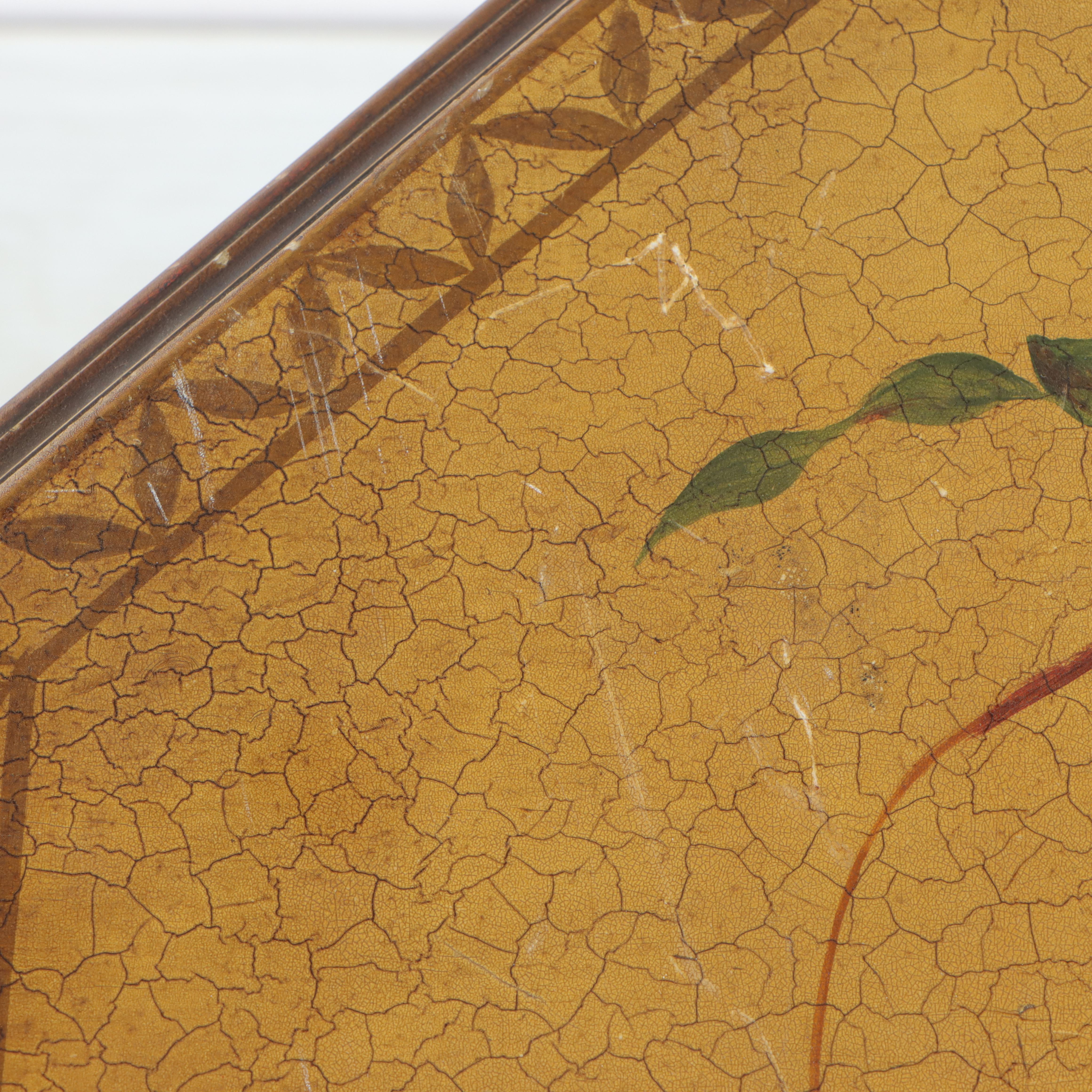 Neoclassical Style Paint-Decorated Tilt-Top Table, Early to Mid 20th Century