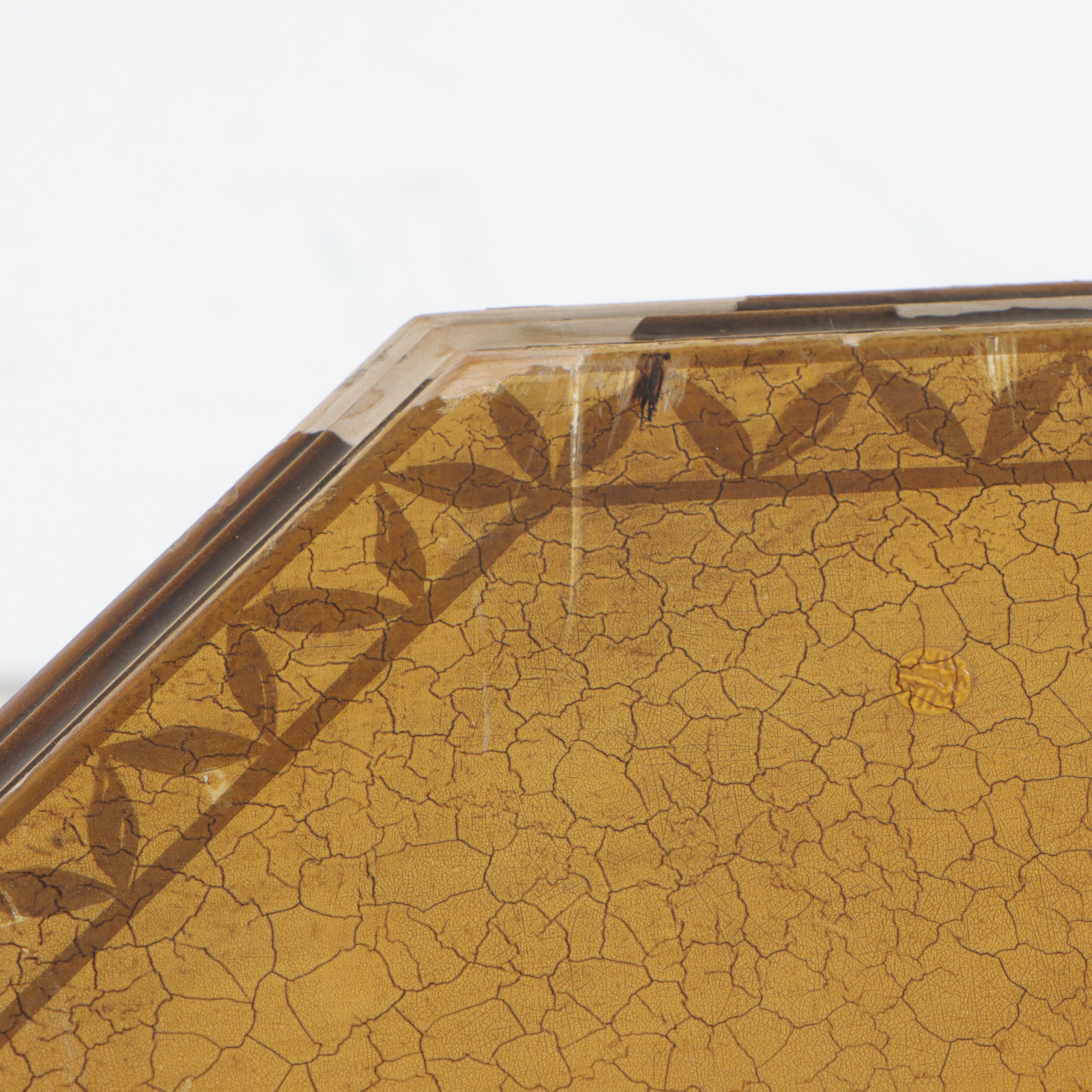 Neoclassical Style Paint-Decorated Tilt-Top Table, Early to Mid 20th Century