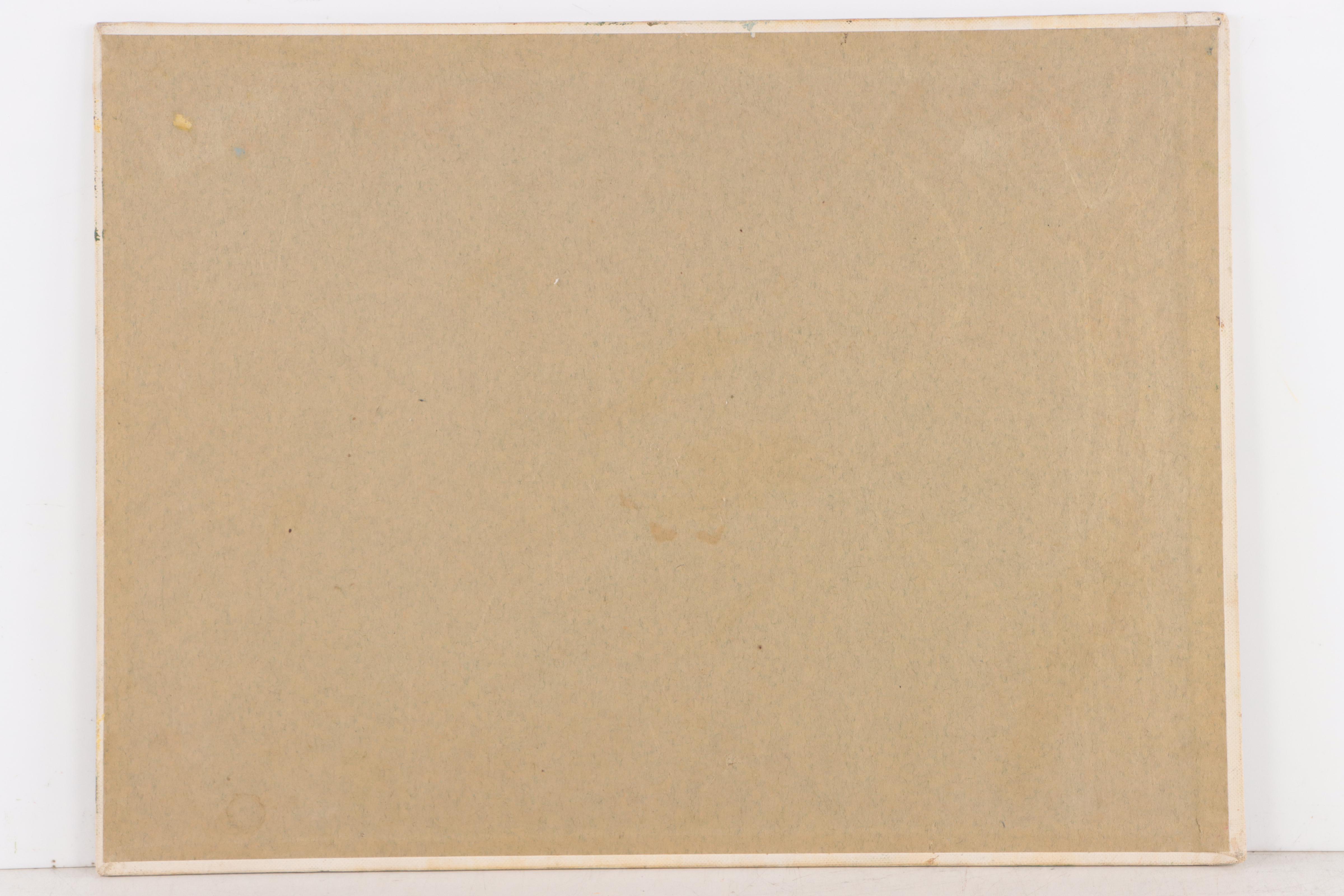 E. Lancaster Landscape With Birches Oil Painting