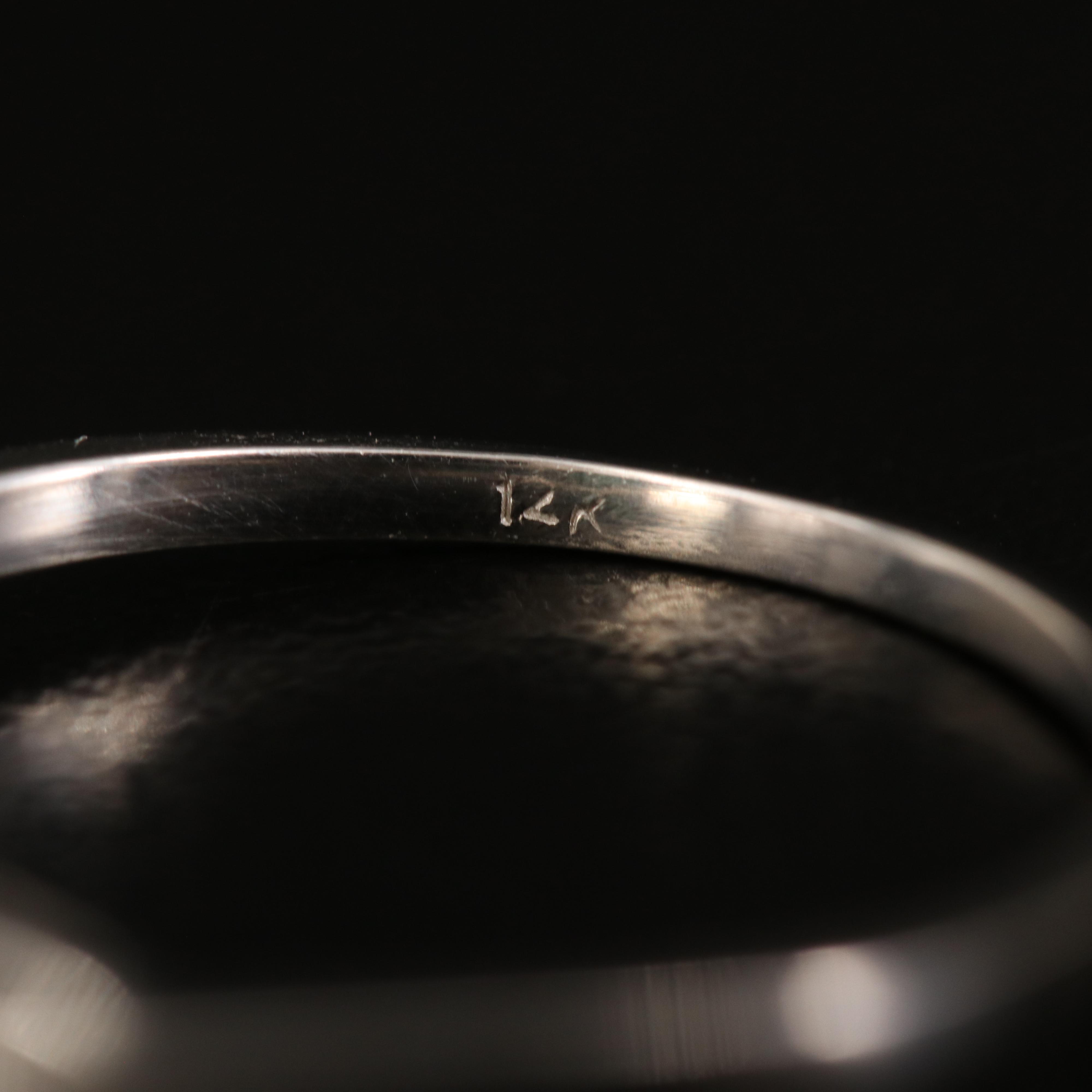 14K Emerald and Diamond Ring