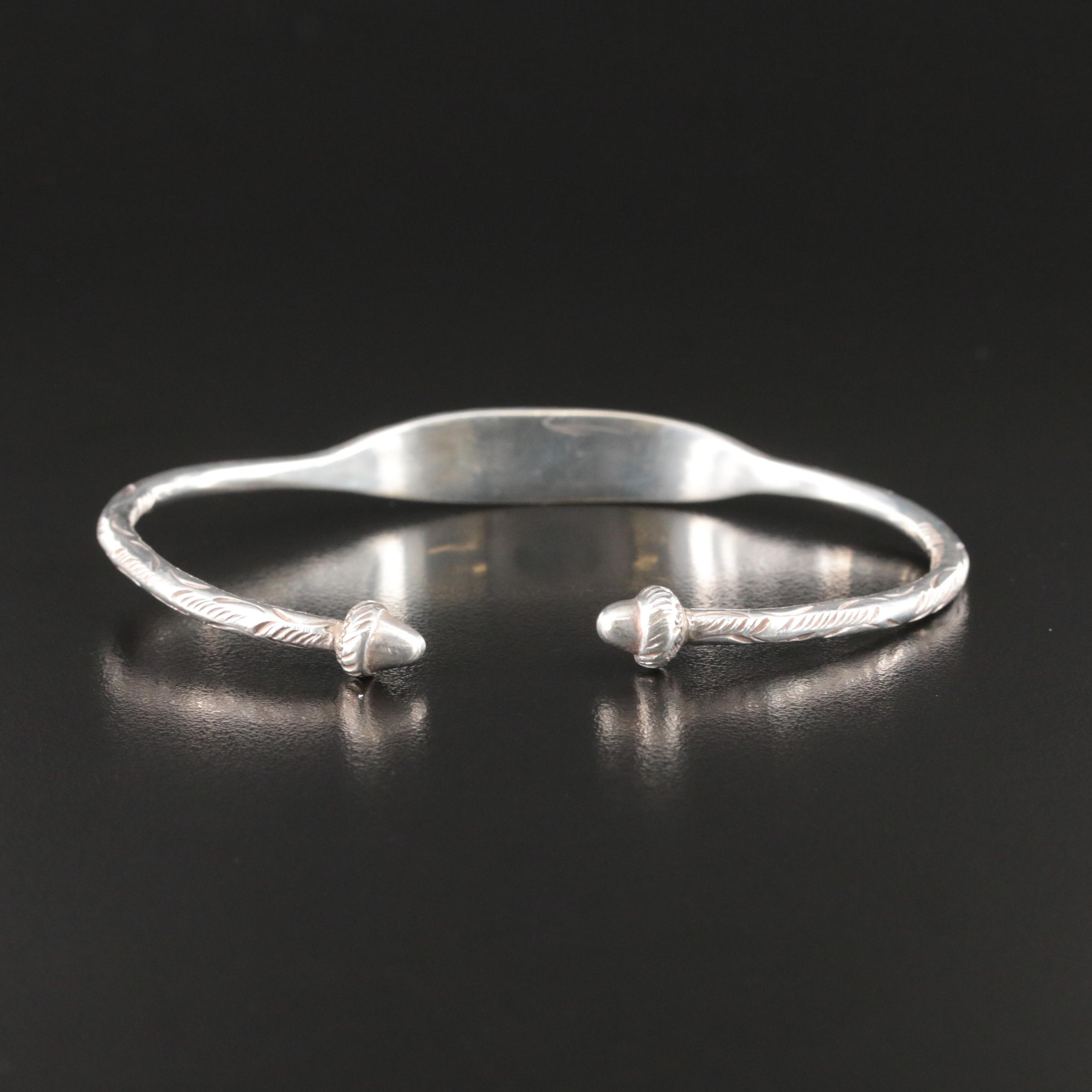 West Indian Sterling "Bayra" Cuff