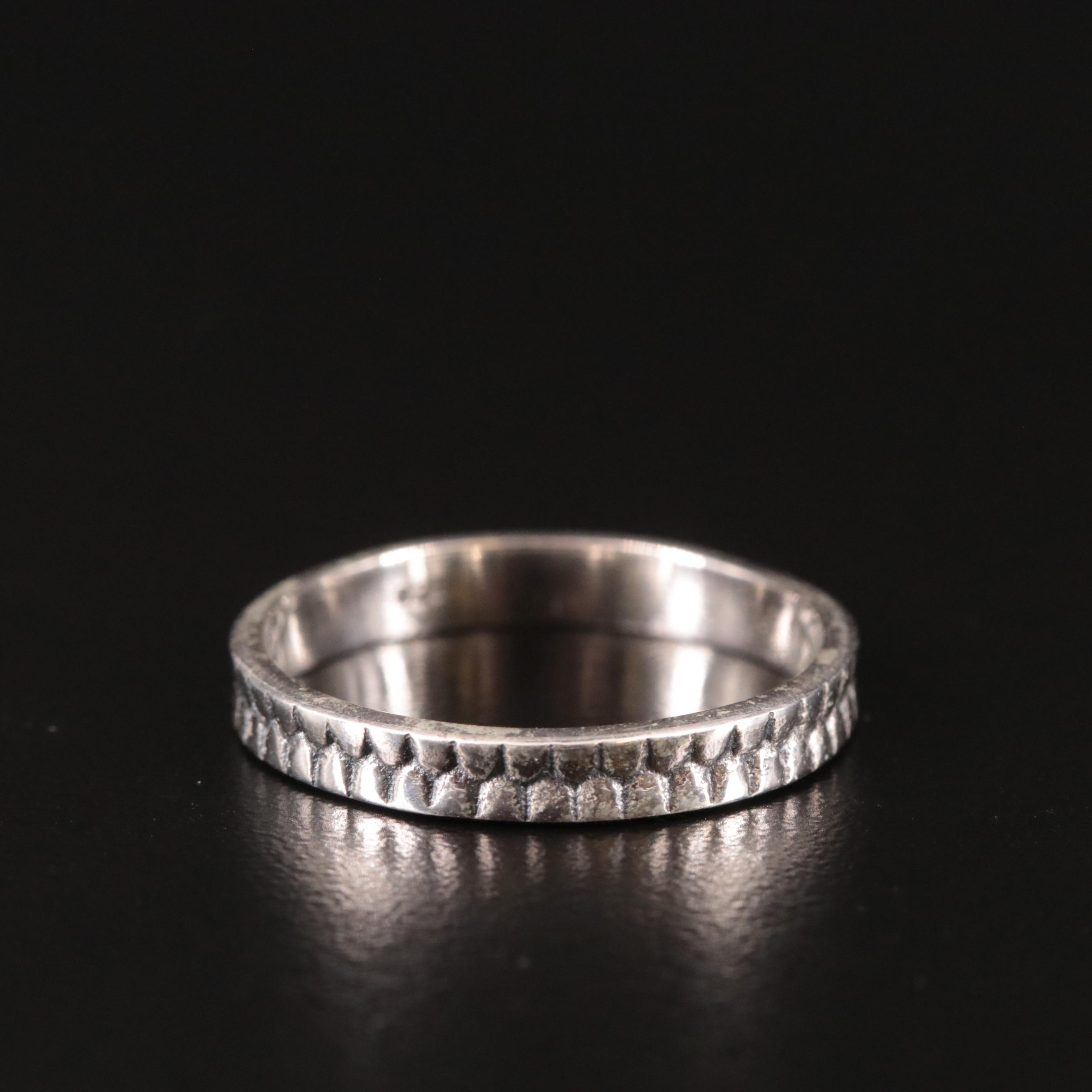 Sterling Band Ring