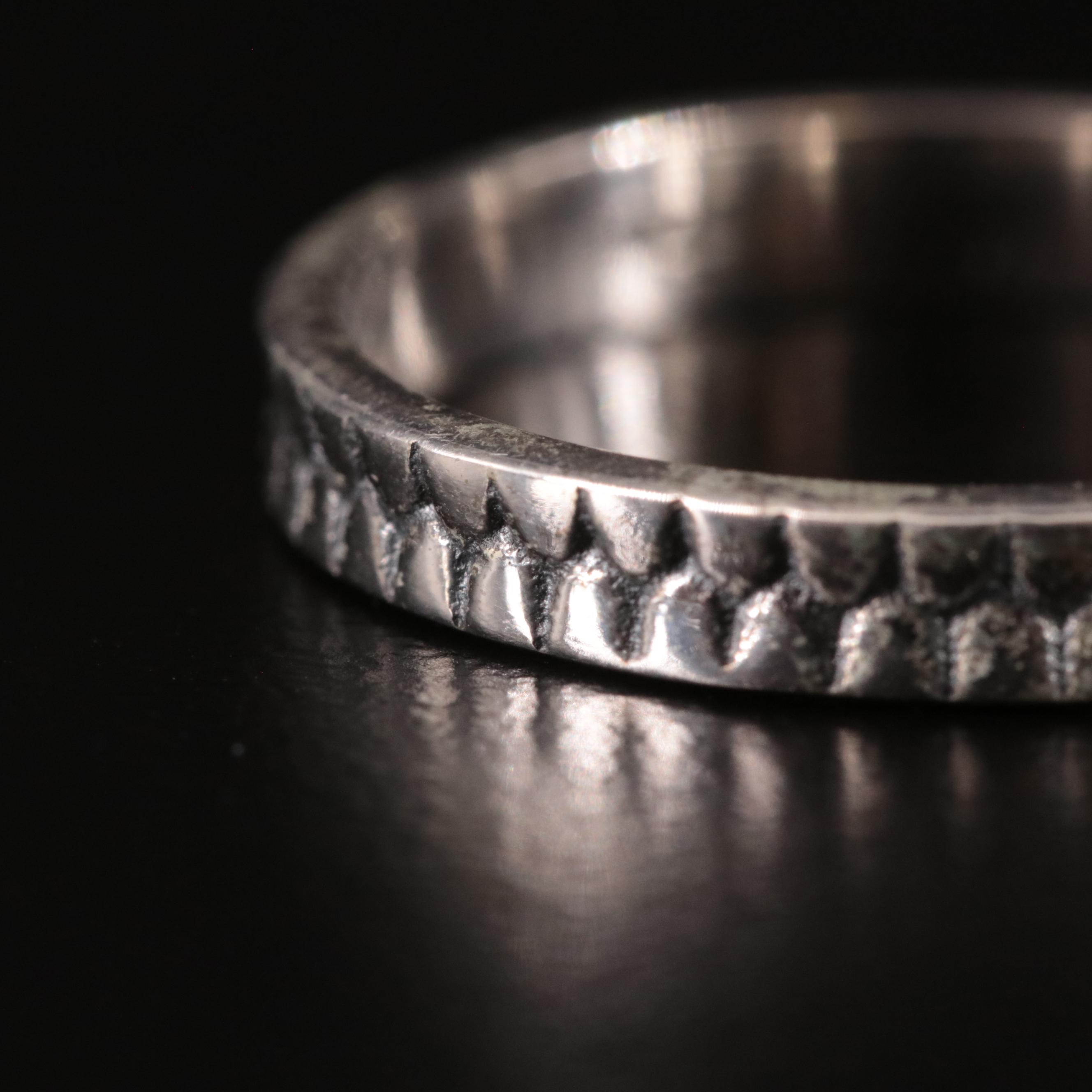 Sterling Band Ring