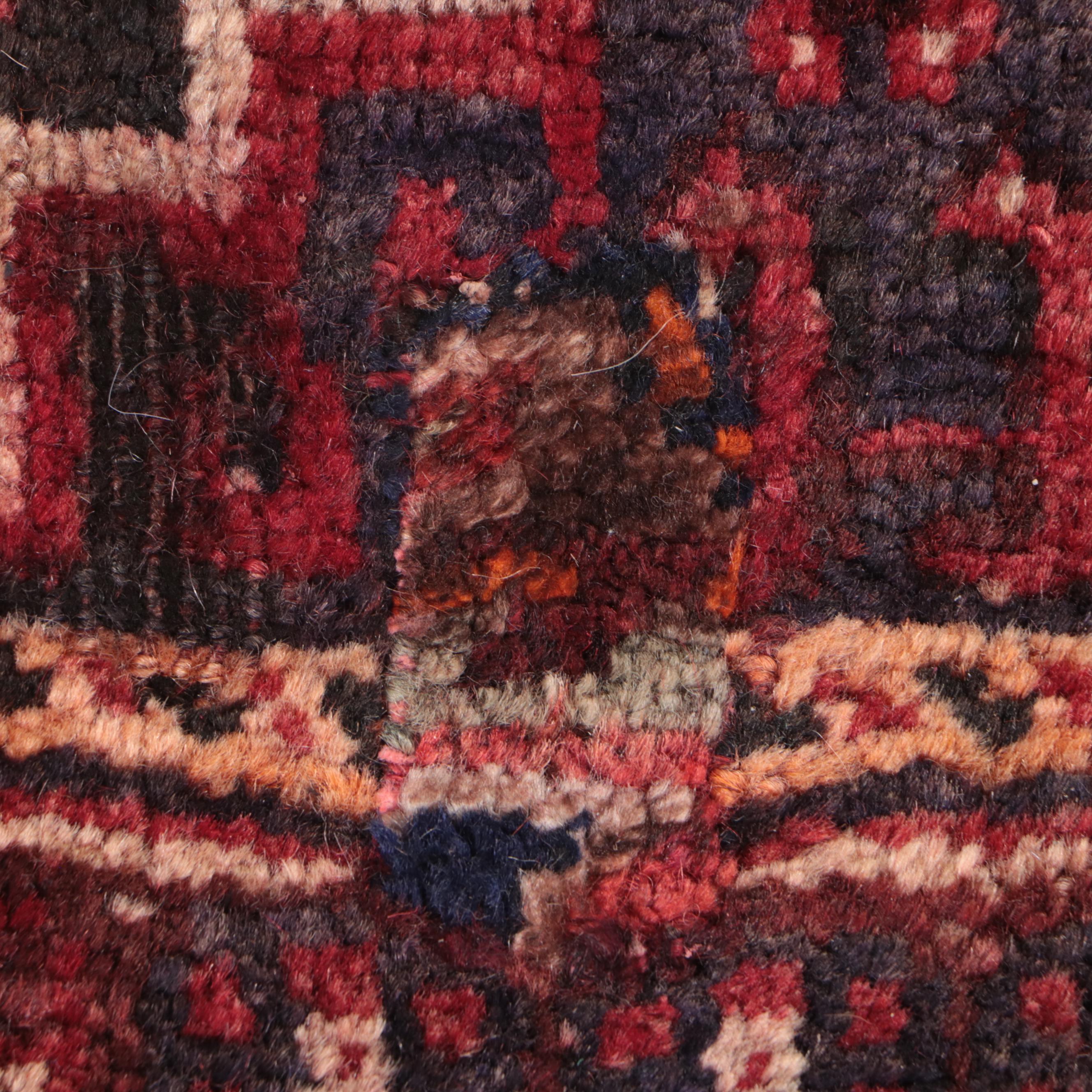 3'3 x 4'11 Hand-Knotted Persian Qashqai Accent Rug