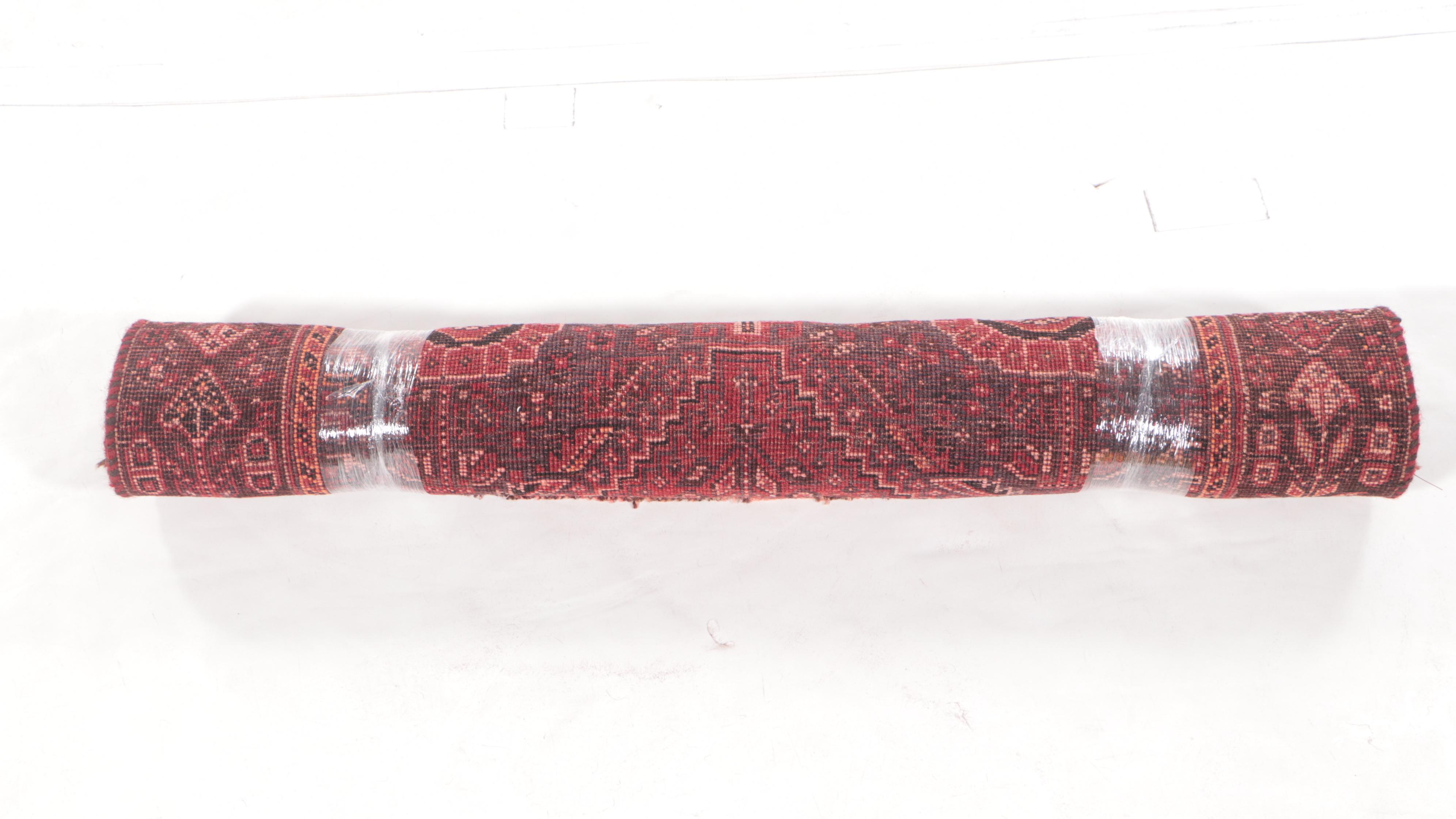 3'3 x 4'11 Hand-Knotted Persian Qashqai Accent Rug