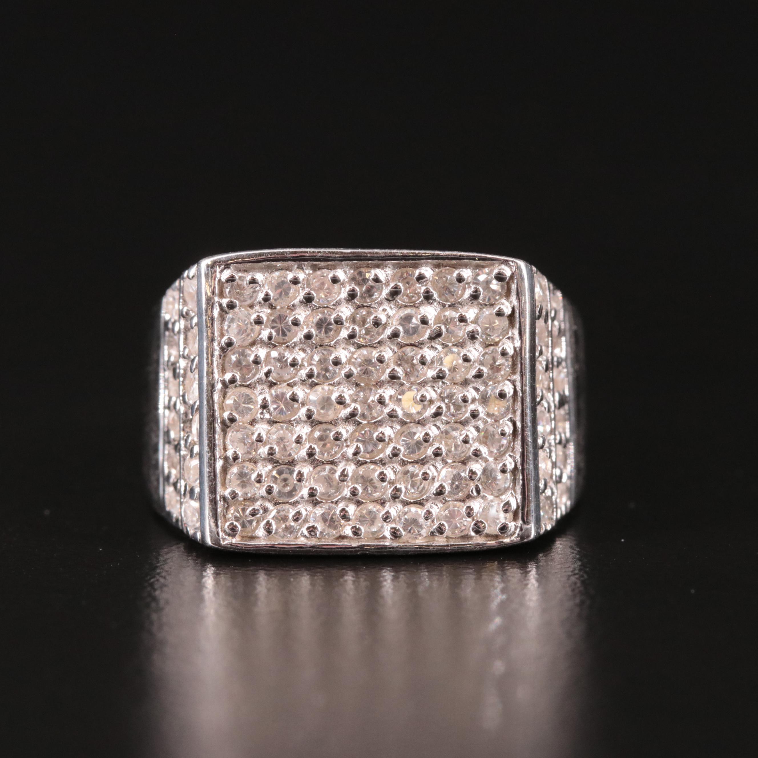 Sterling Cubic Zirconia Ring