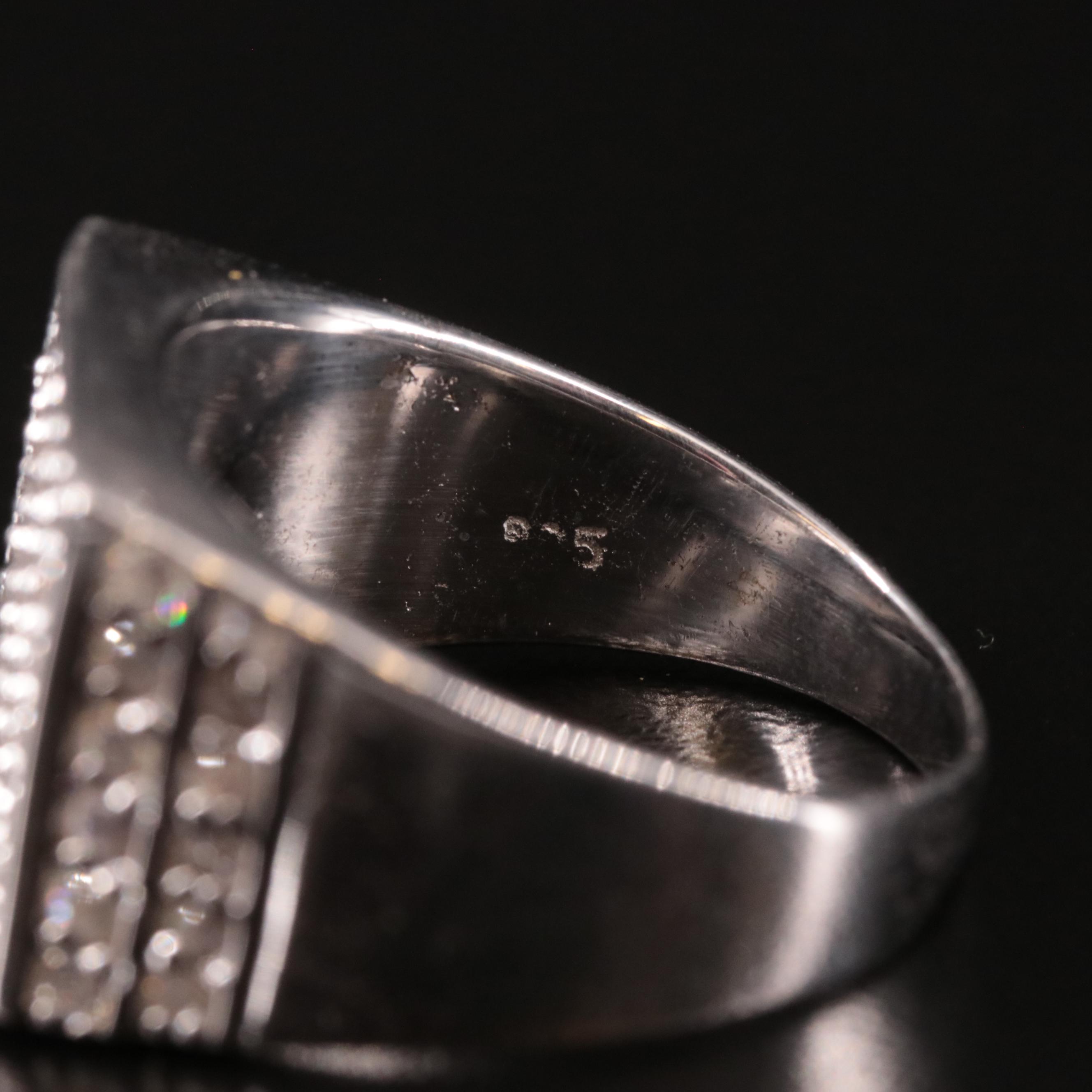 Sterling Cubic Zirconia Ring