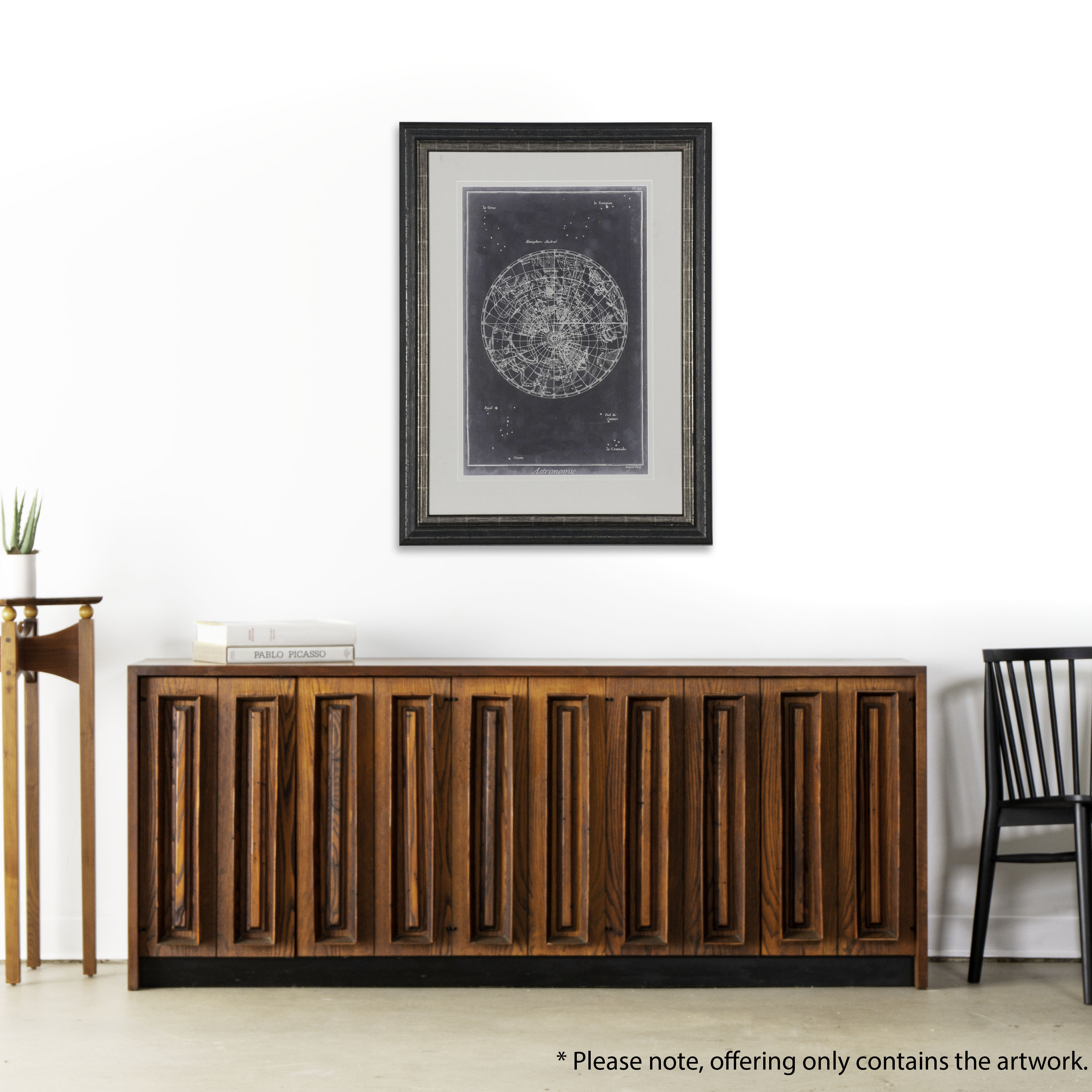 Giclée of Celestial Chart "Astronomie"