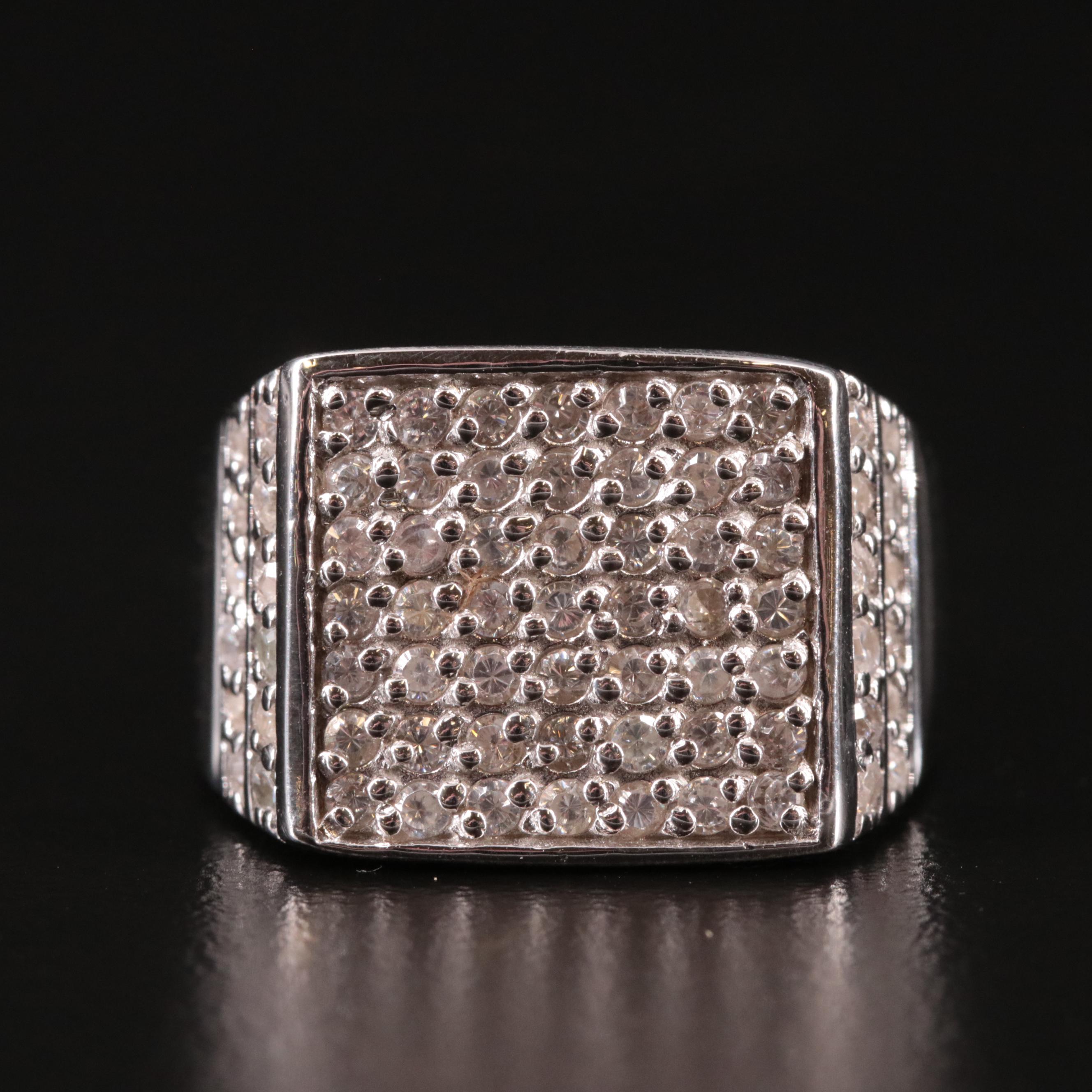 Sterling Cubic Zirconia Ring