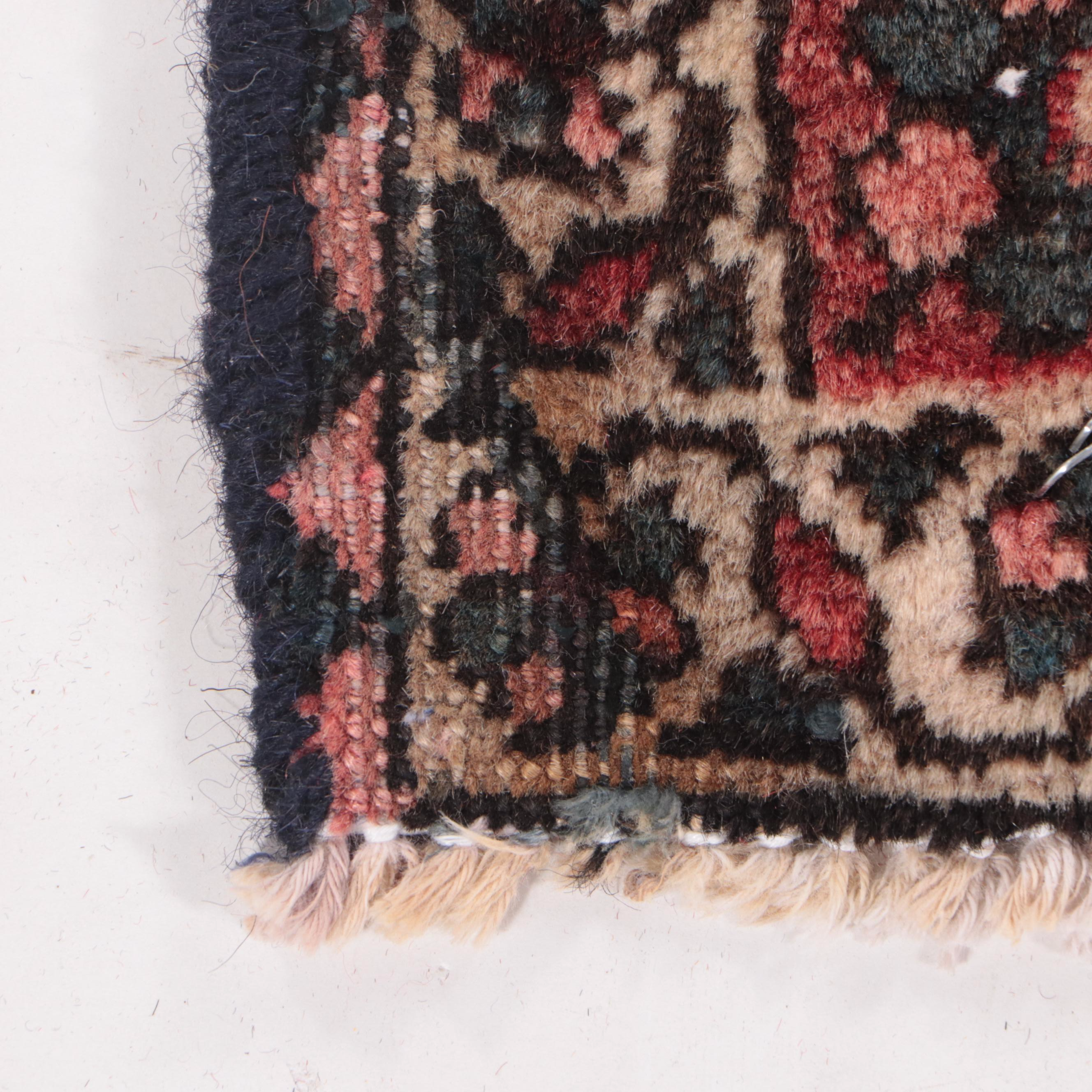 3'2 x 5' Hand-Knotted Persian Abadeh Area Rug