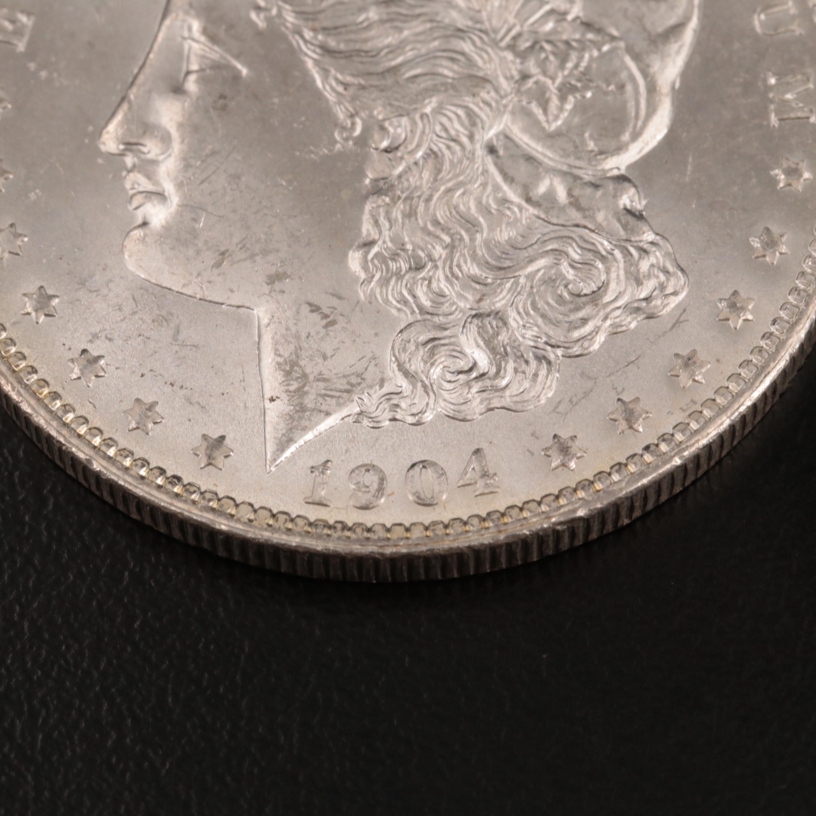 1904-O Morgan Silver Dollar