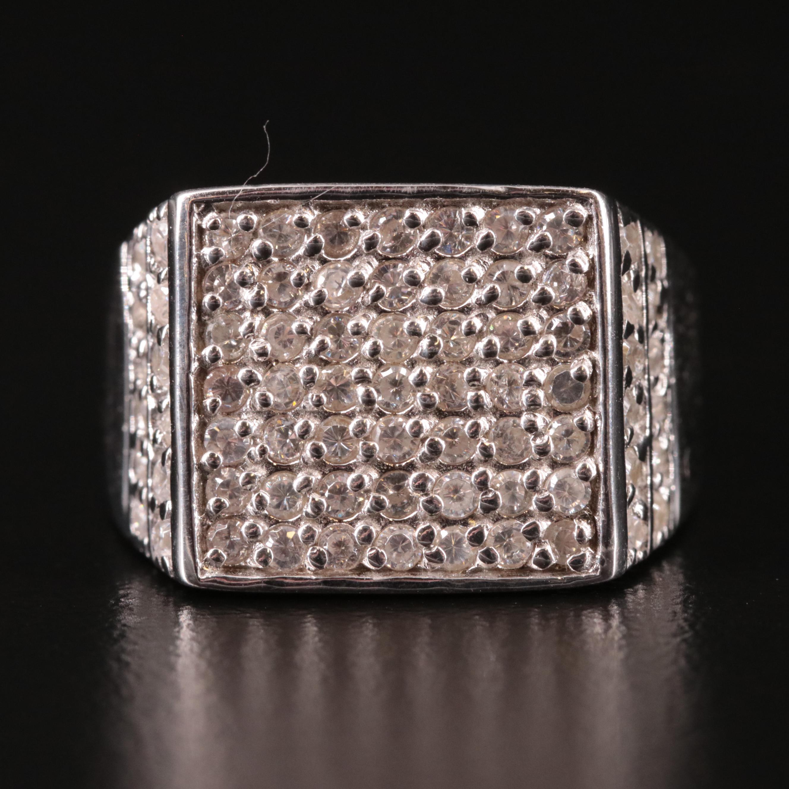 Sterling Cubic Zirconia Ring