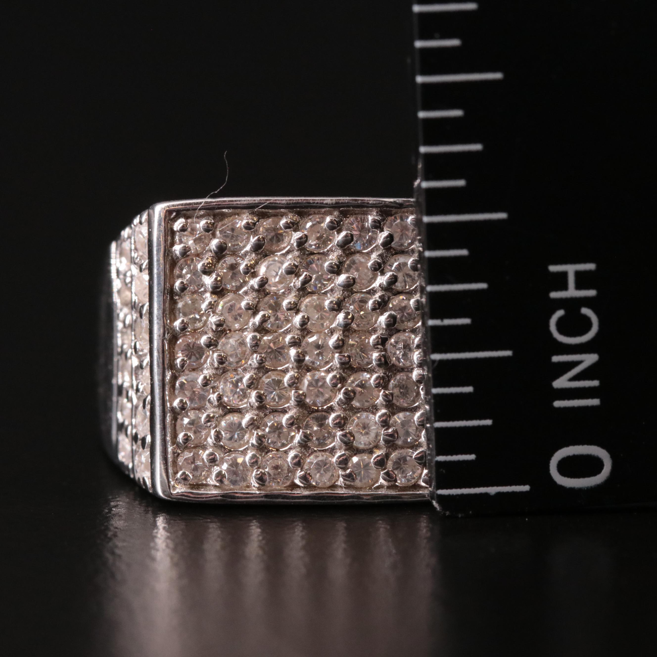 Sterling Cubic Zirconia Ring