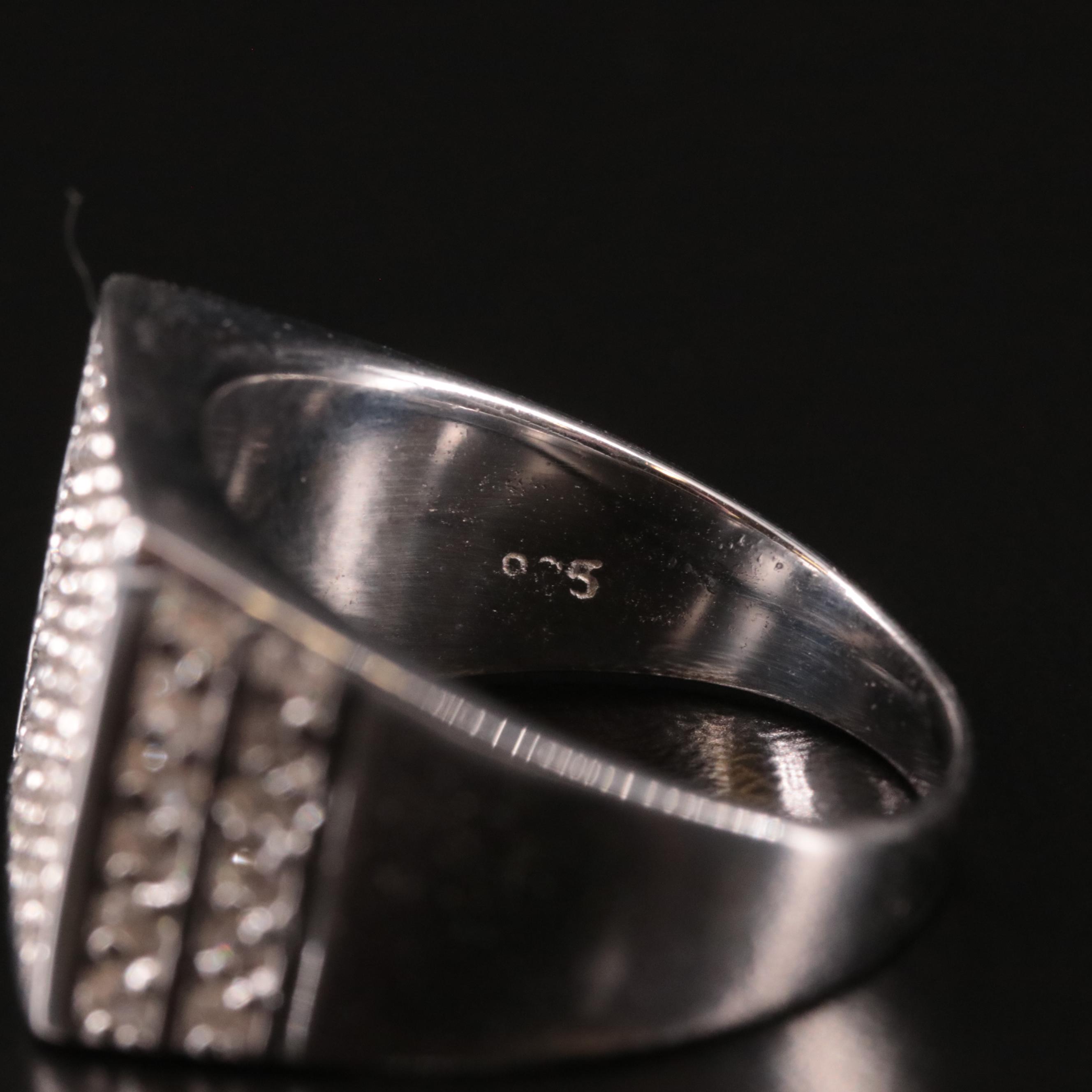 Sterling Cubic Zirconia Ring