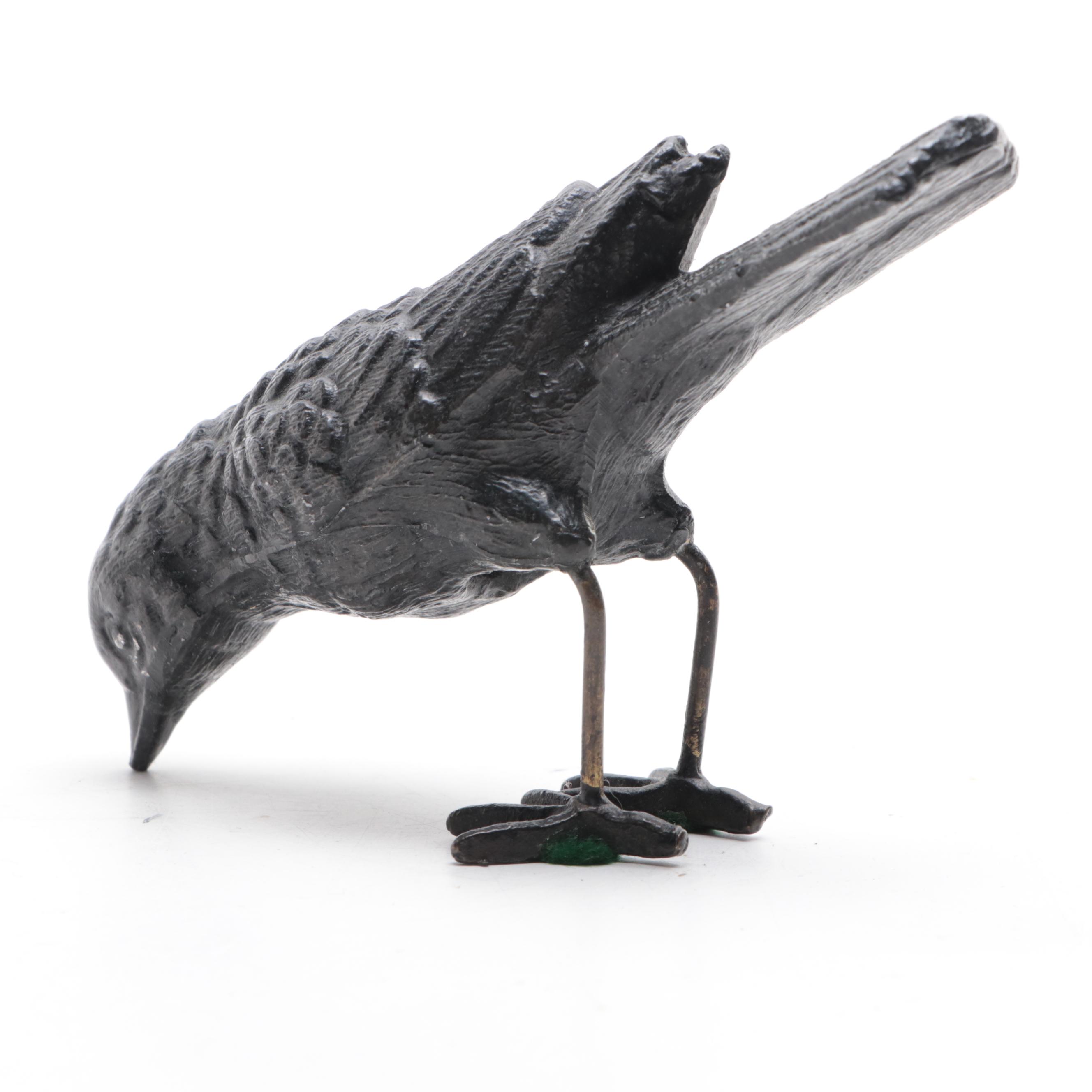 Cast Metal Bird Figurines