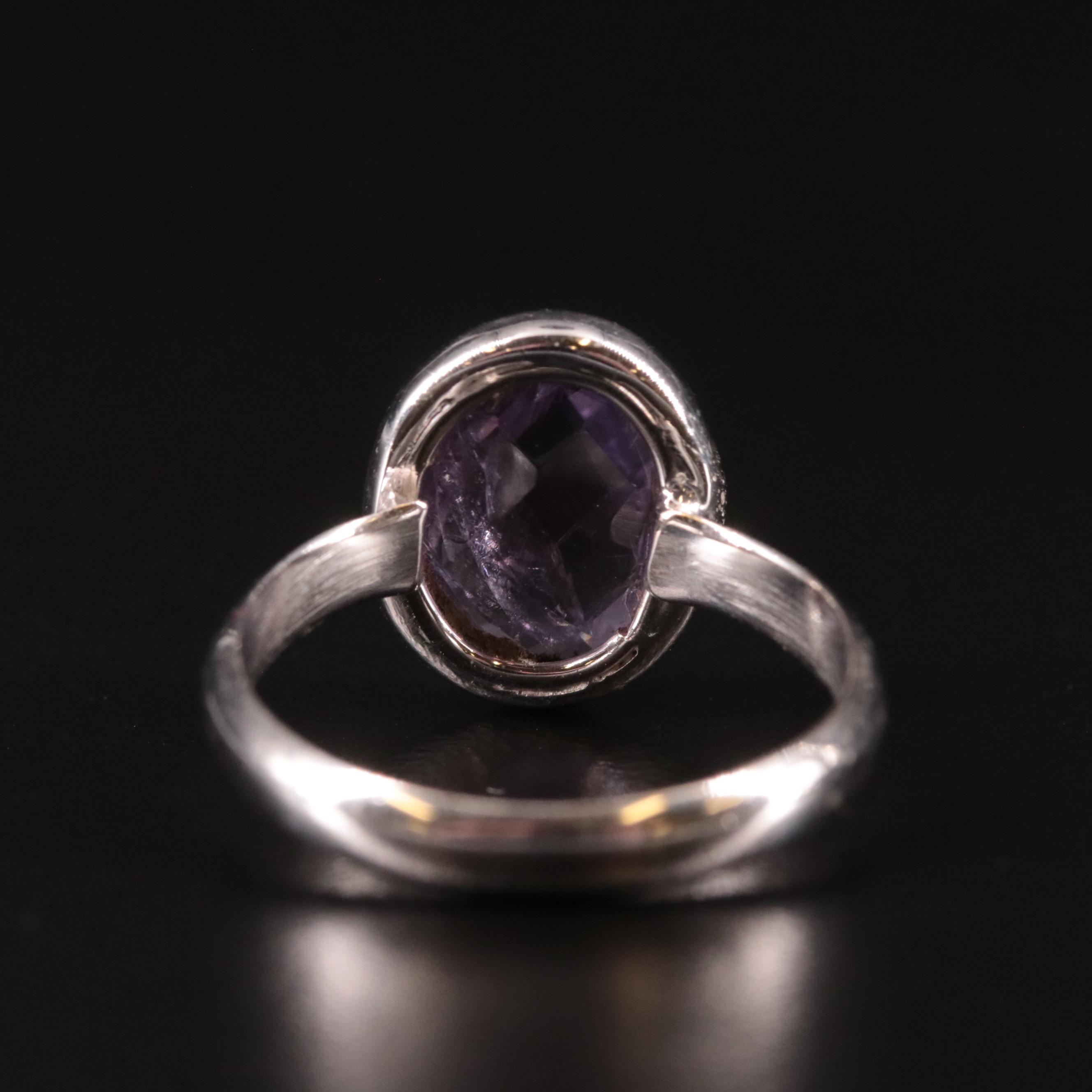 Sterling Amethyst Ring