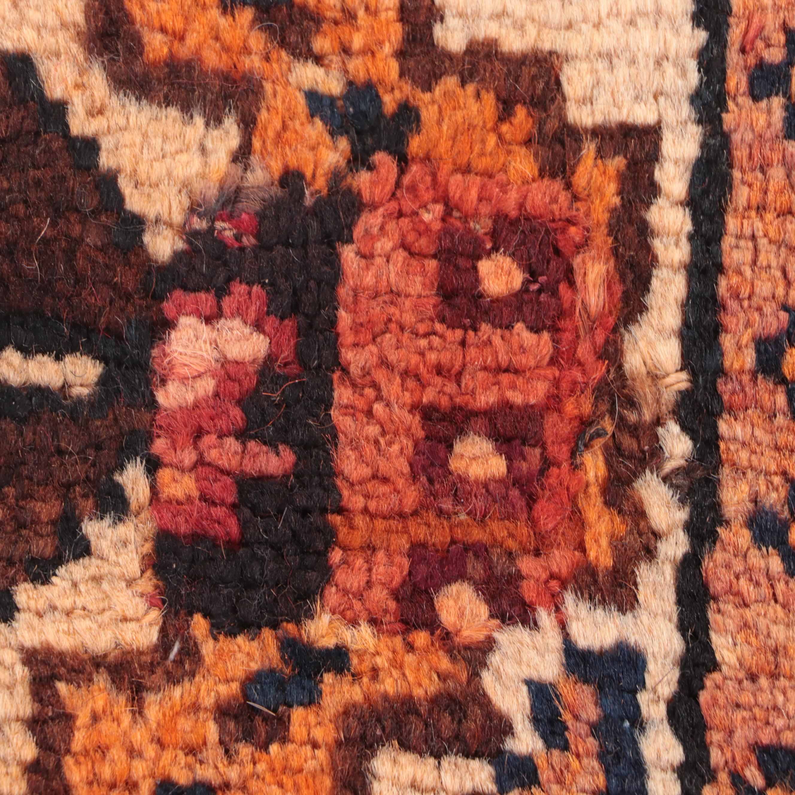 3'7 x 7' Hand-Knotted Persian Shiraz Area Rug