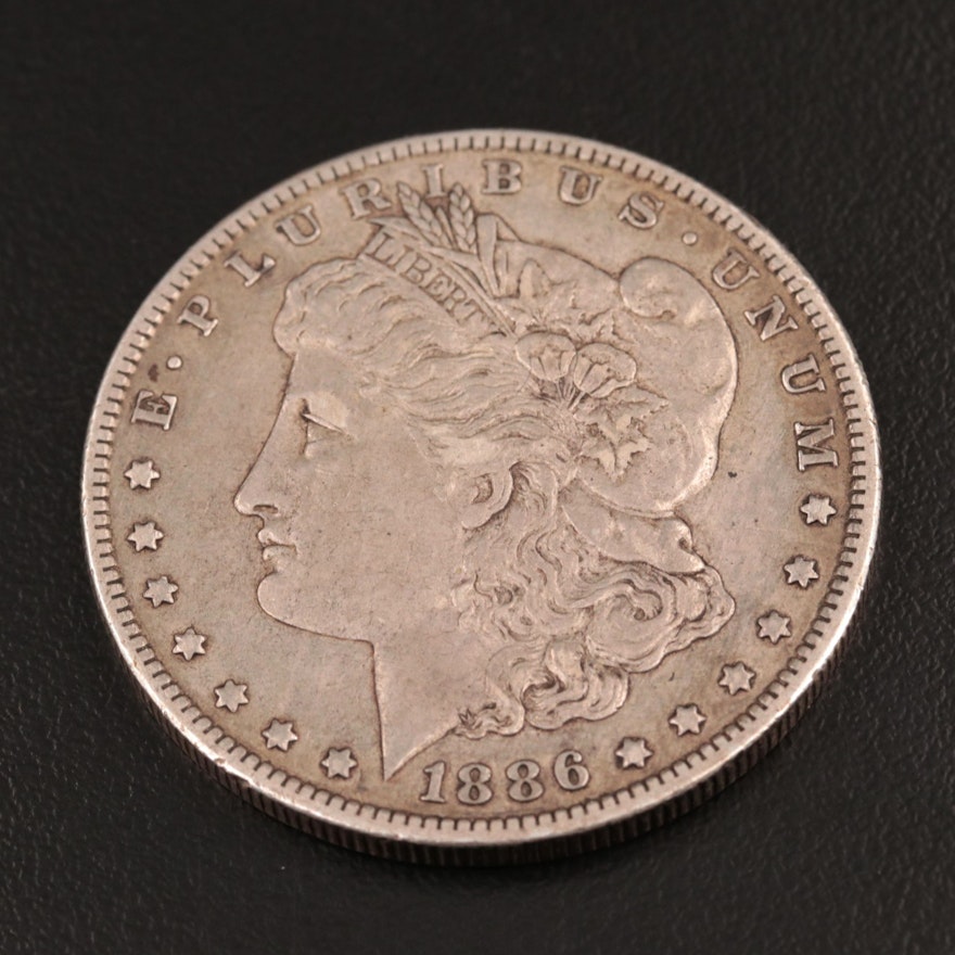 1886-O Morgan Silver Dollar