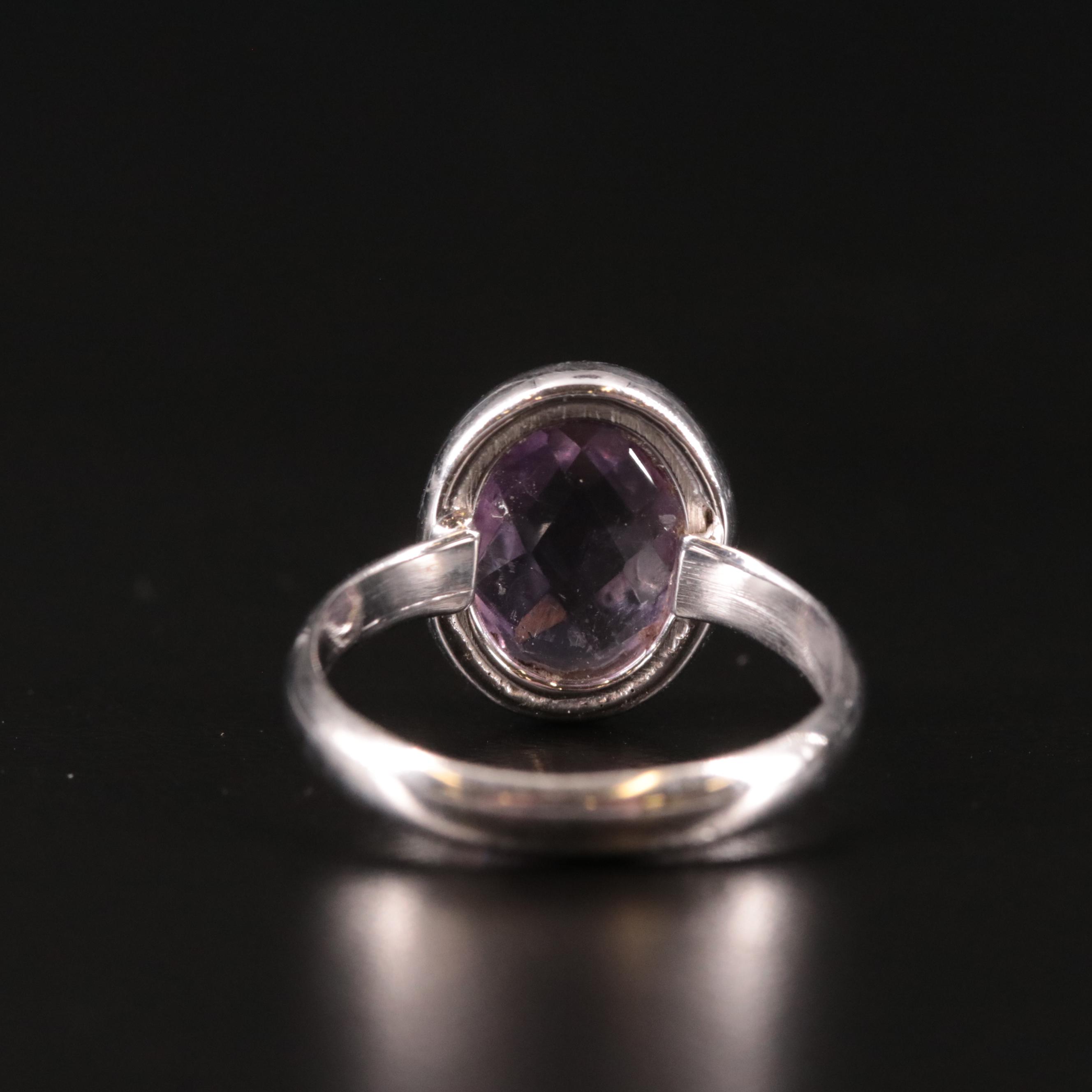 Sterling Amethyst Ring