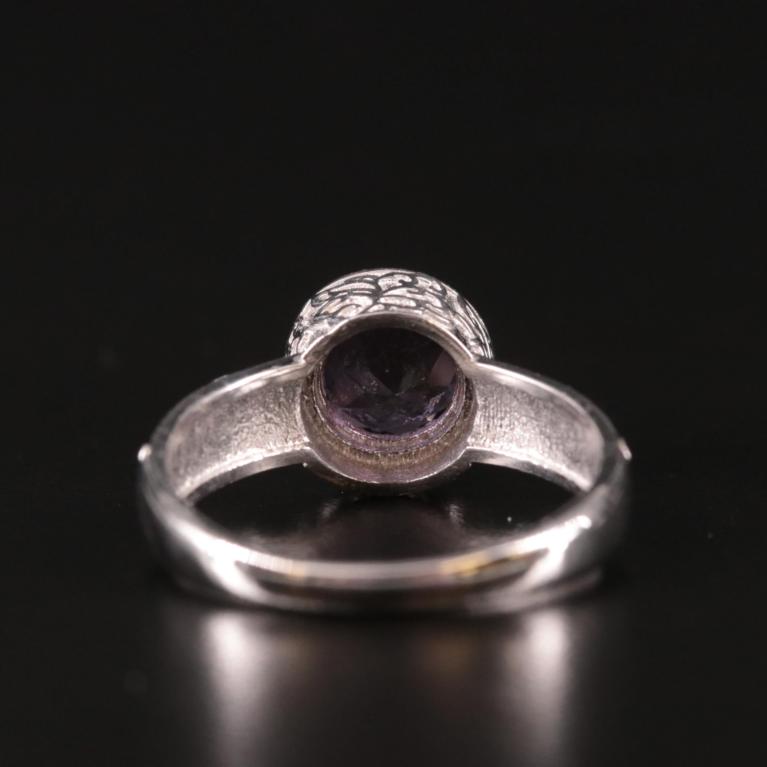 Sterling Amethyst Ring