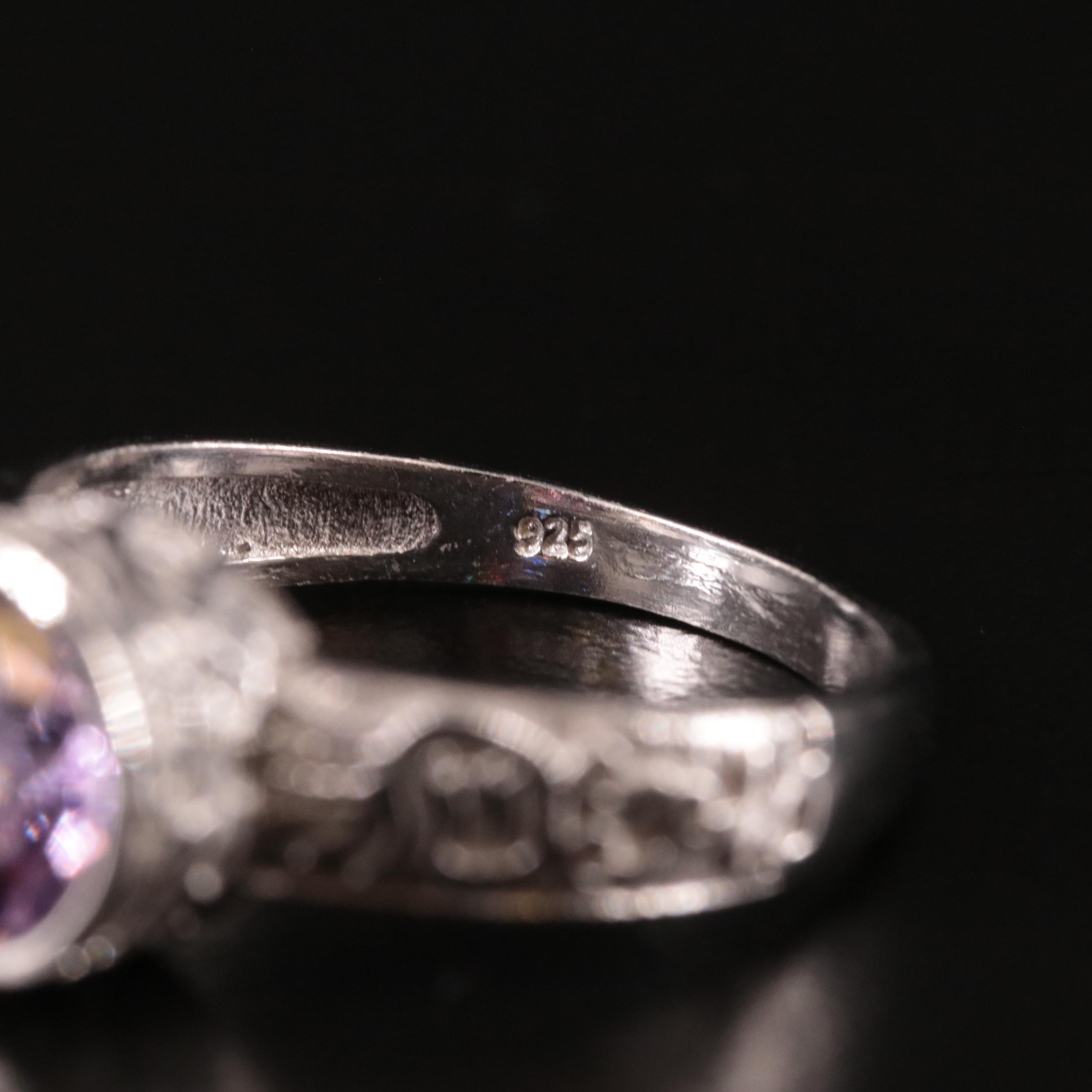 Sterling Amethyst Ring