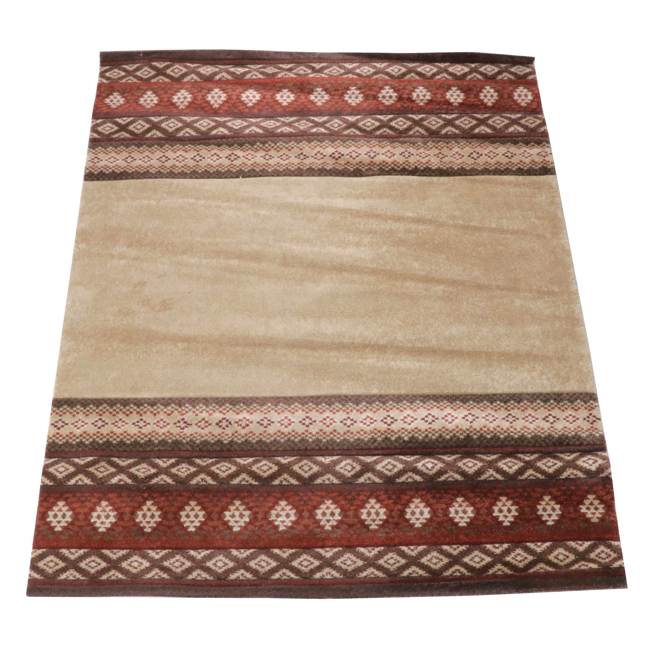 7'10 x 9'8 Machine Made Area Rug