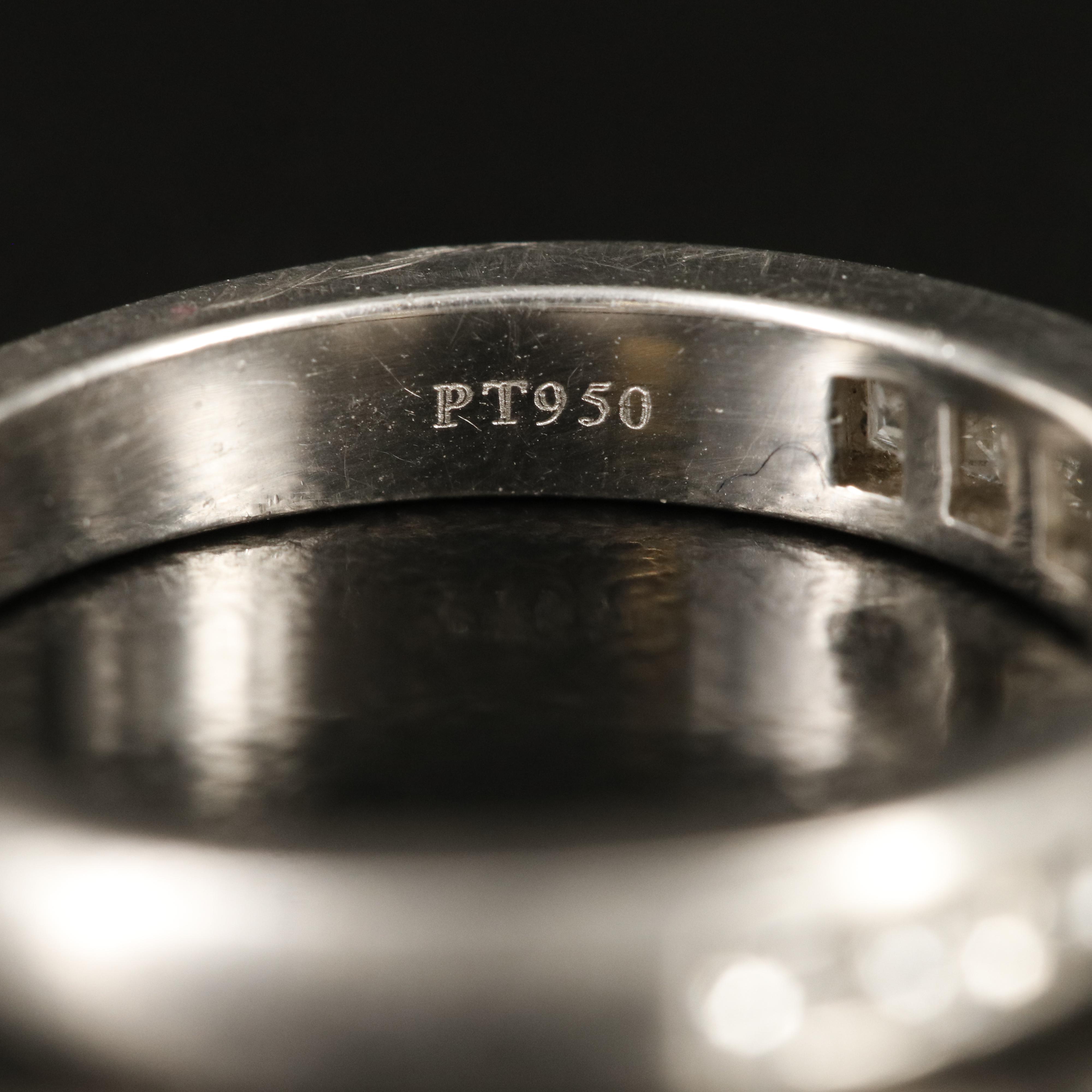 Tiffany & Co. Platinum 0.85 CTW Diamond Band