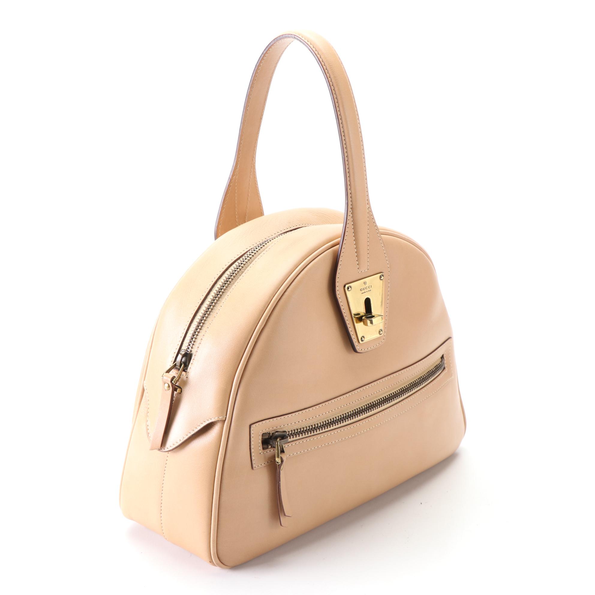 Gucci Small Dome Bag in Smooth Leather