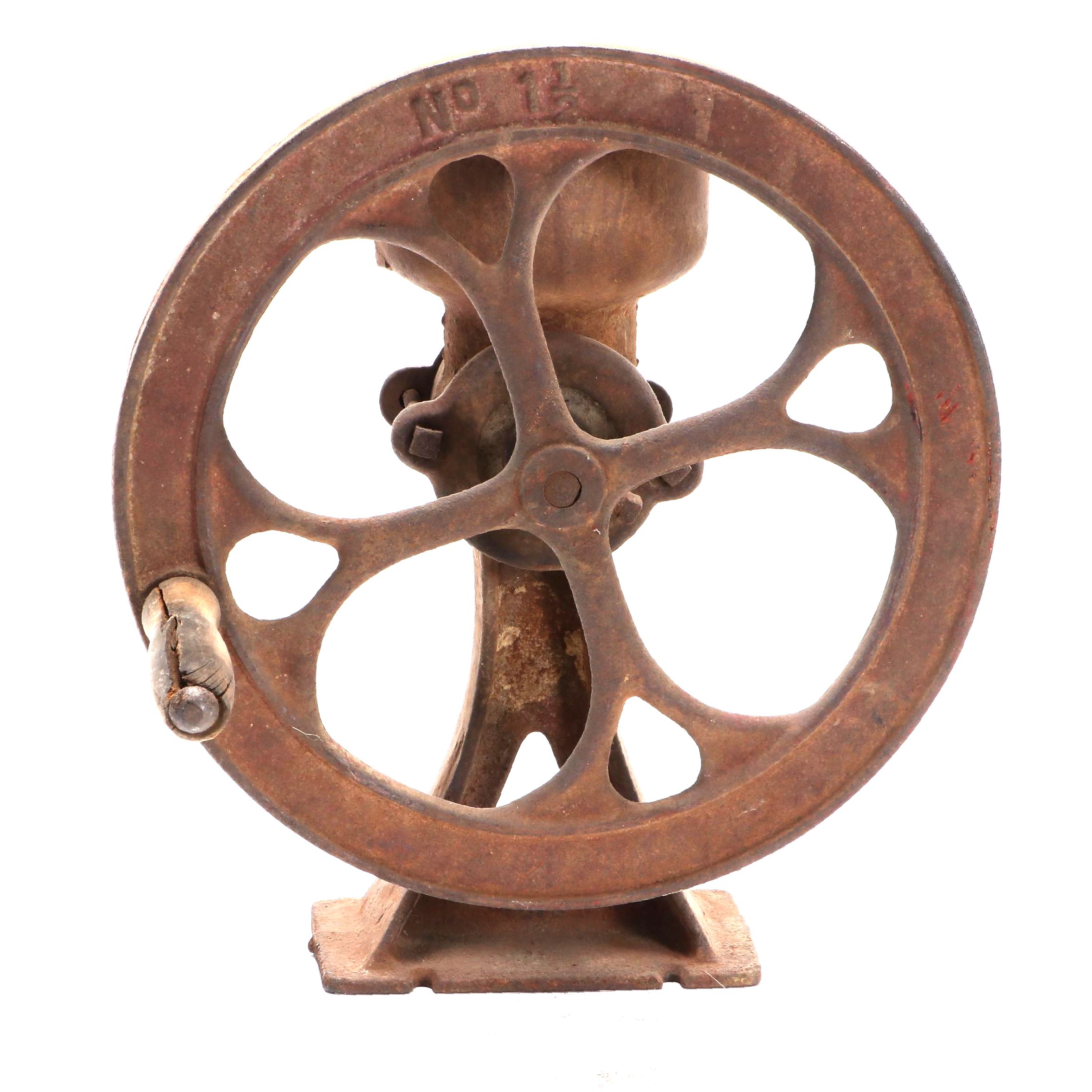 Cast Iron Coffee Grinder, Early 20th Century