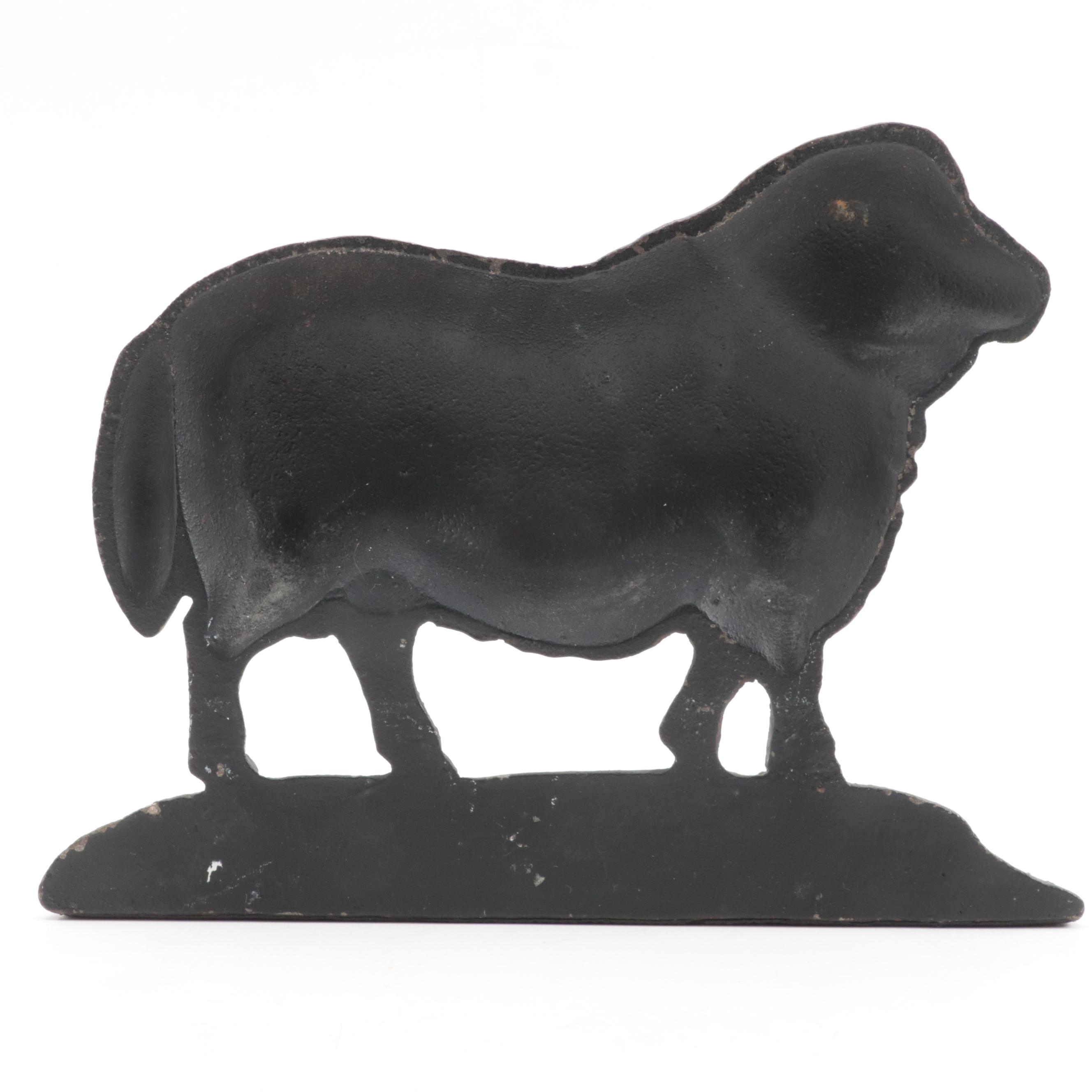 Cast Iron Sheep Doorstop