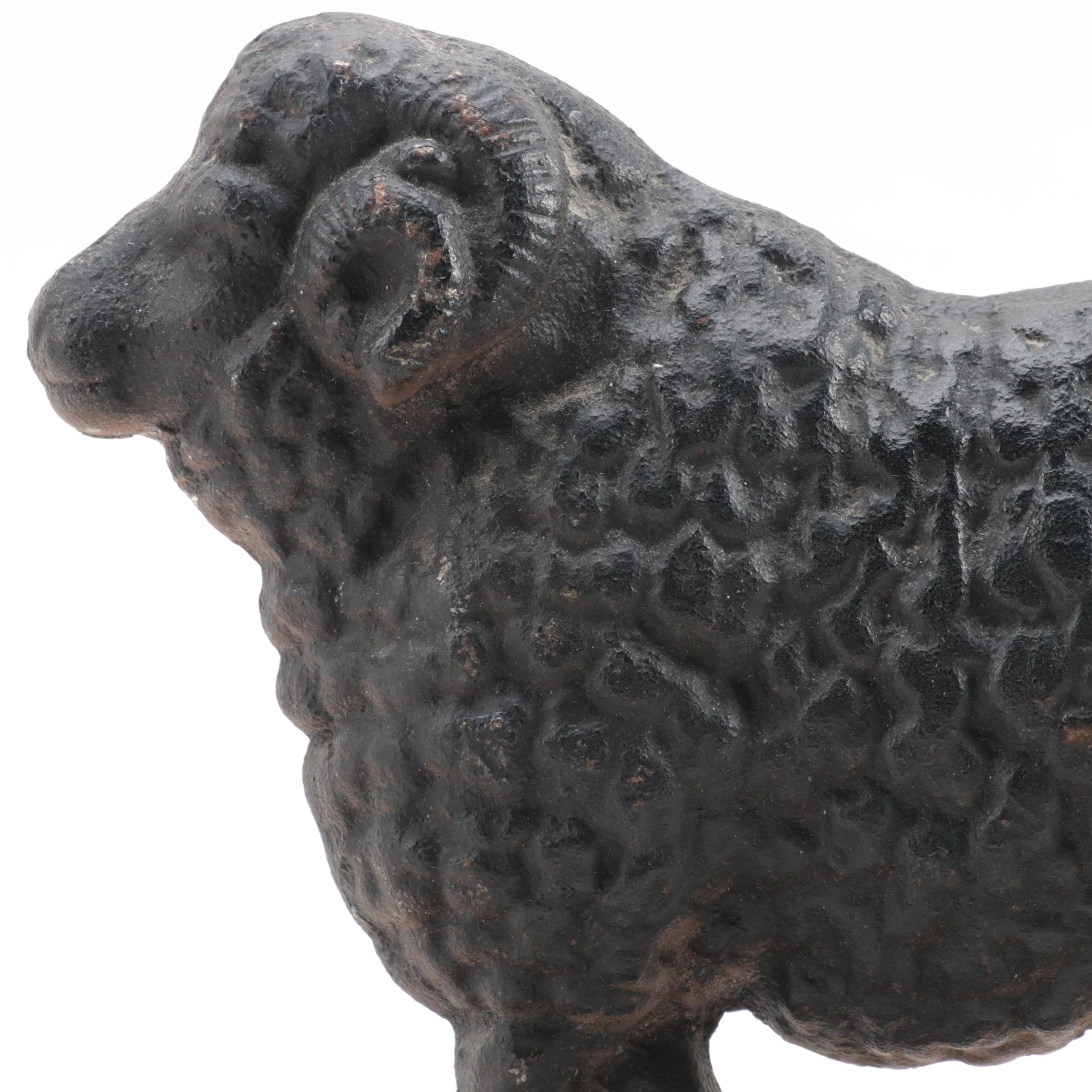 Cast Iron Sheep Doorstop