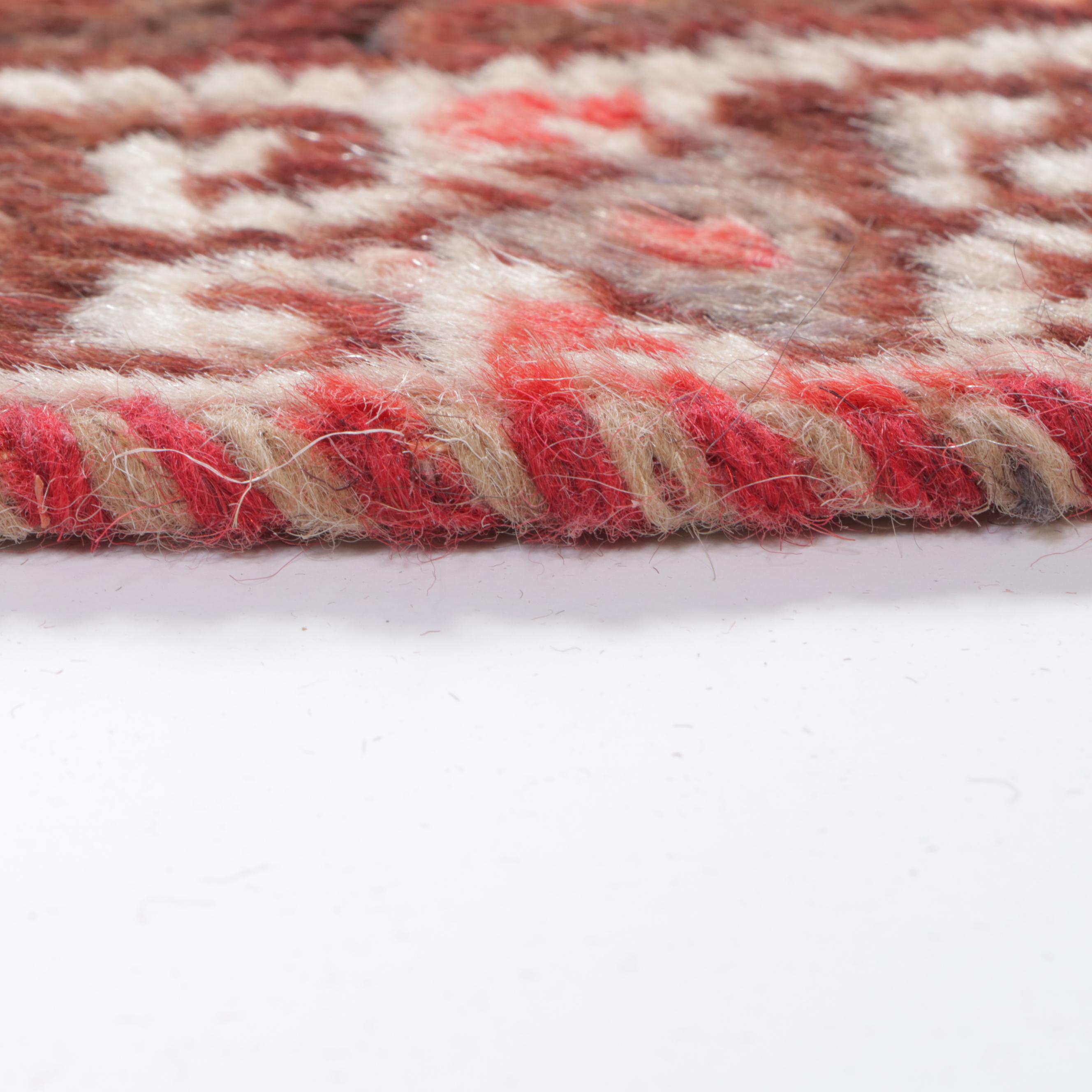 2'3 x 3'10 Hand-Knotted Persian Hamadan Accent Rug