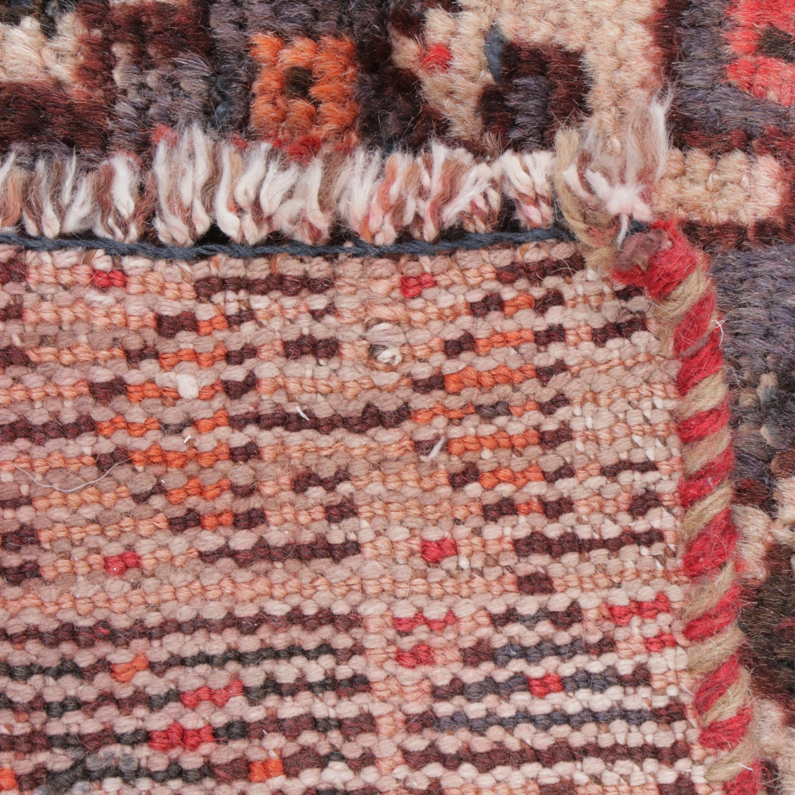 2'3 x 3'10 Hand-Knotted Persian Hamadan Accent Rug