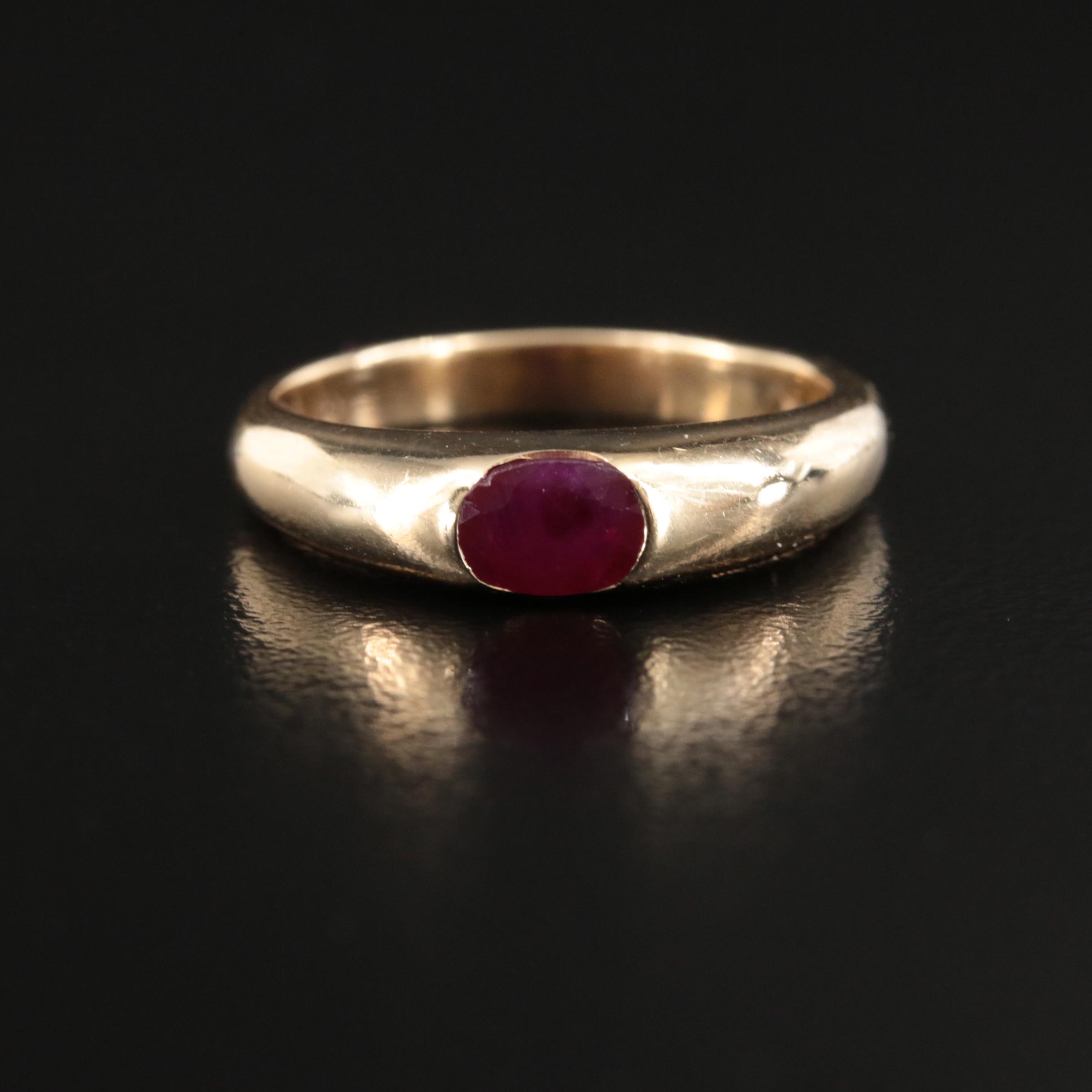 14K Ruby Ring