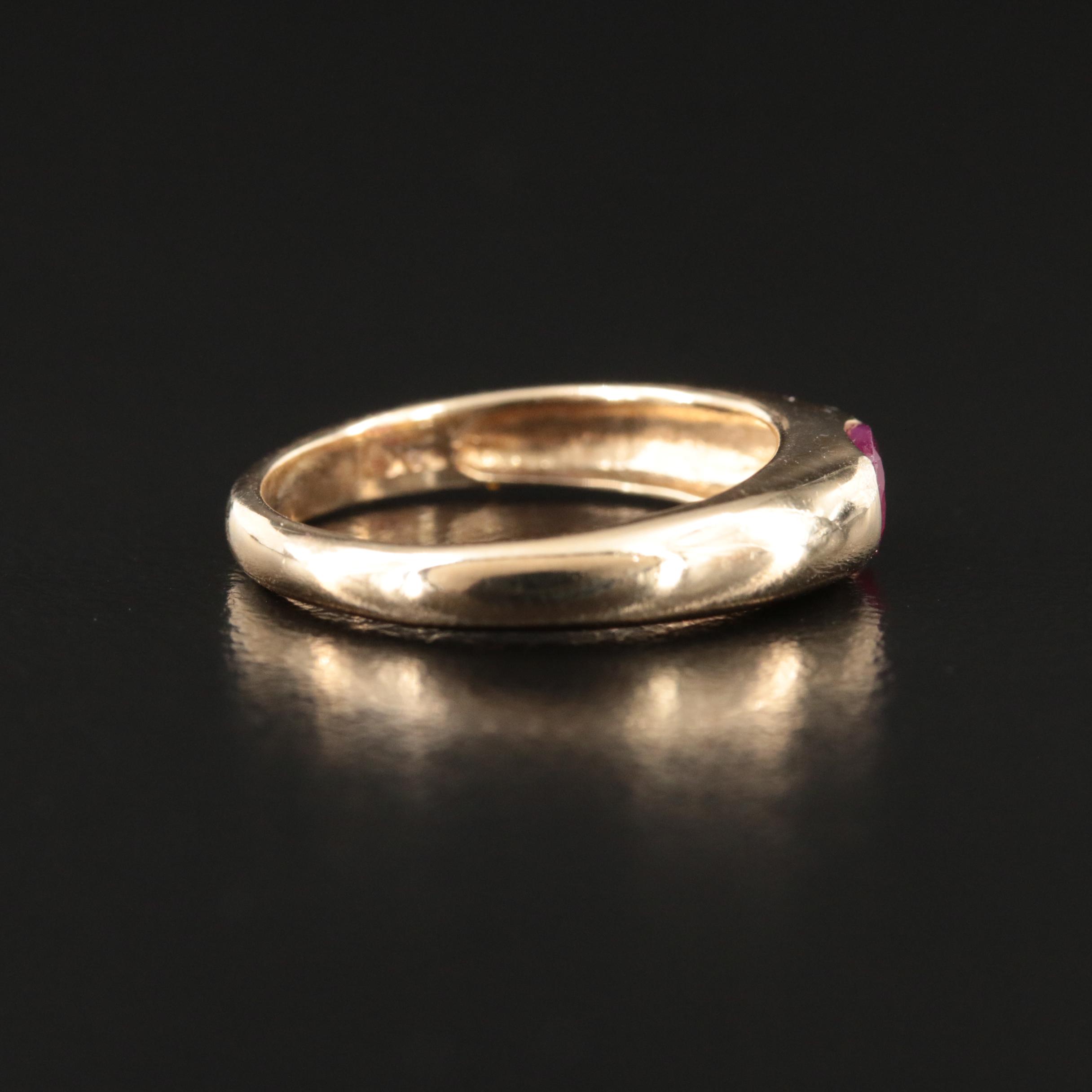 14K Ruby Ring