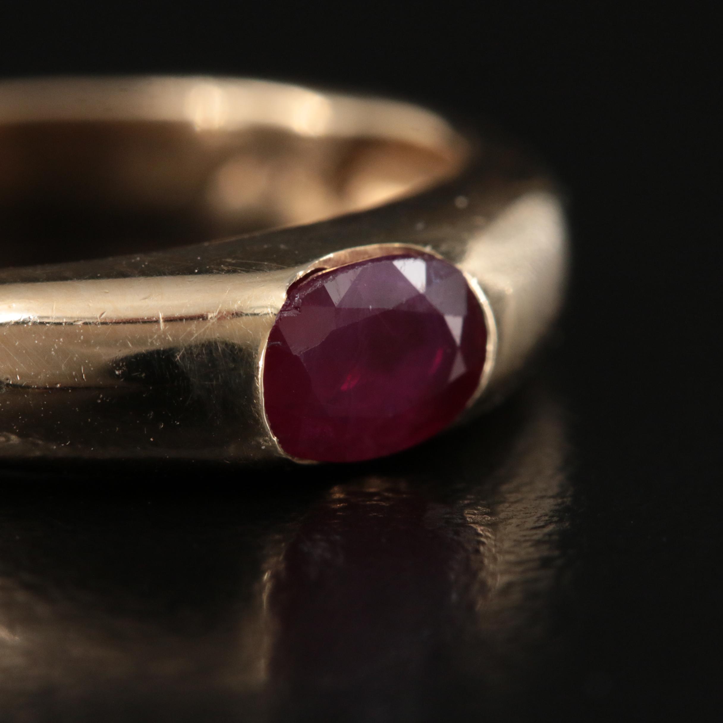 14K Ruby Ring