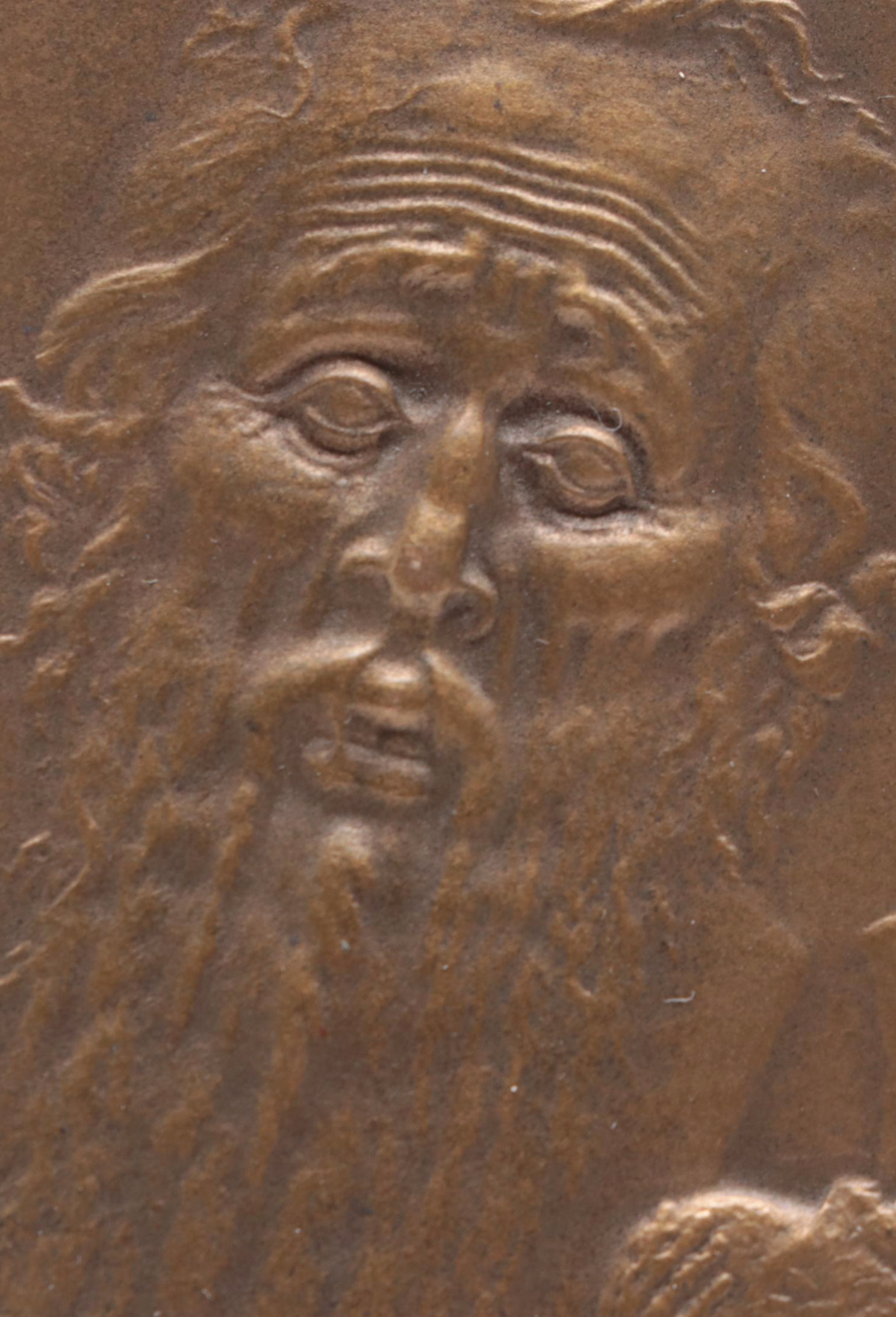 Medalucart Co. NY "Union of Faiths" Bronze Medal by Louis Rosenthal, 1938