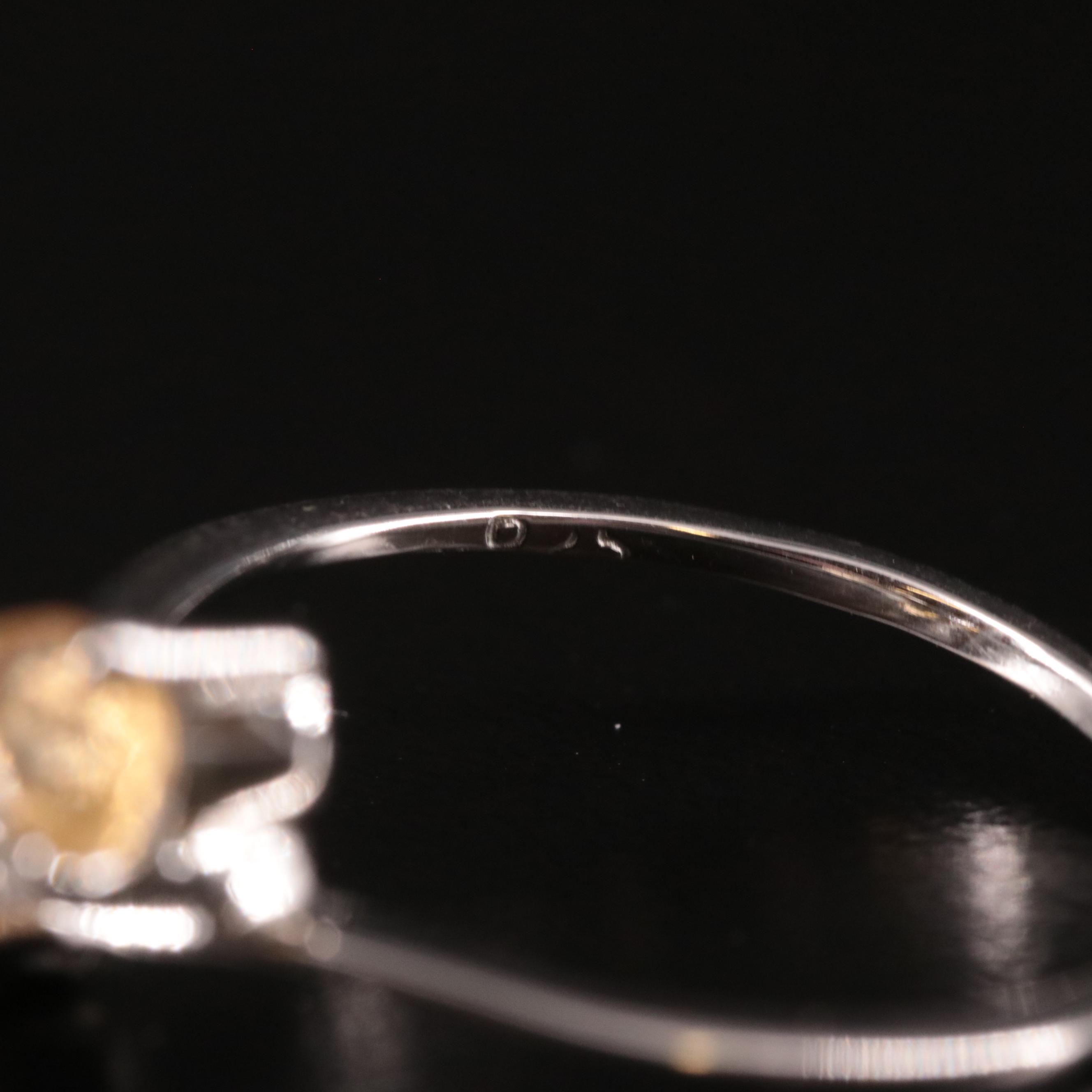 Sterling Citrine Ring
