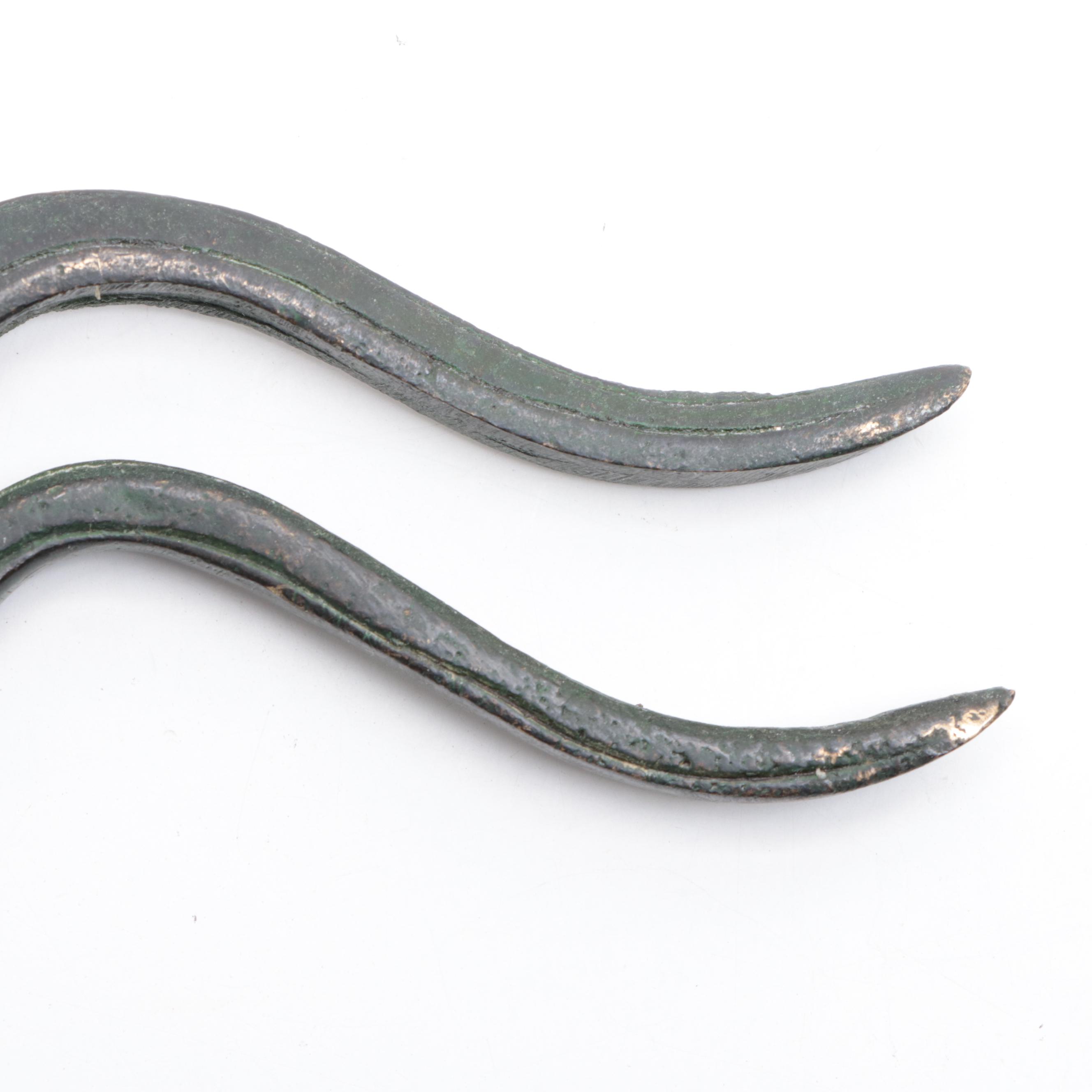 Tibetan or Indian Brass Betel Nut Cutter