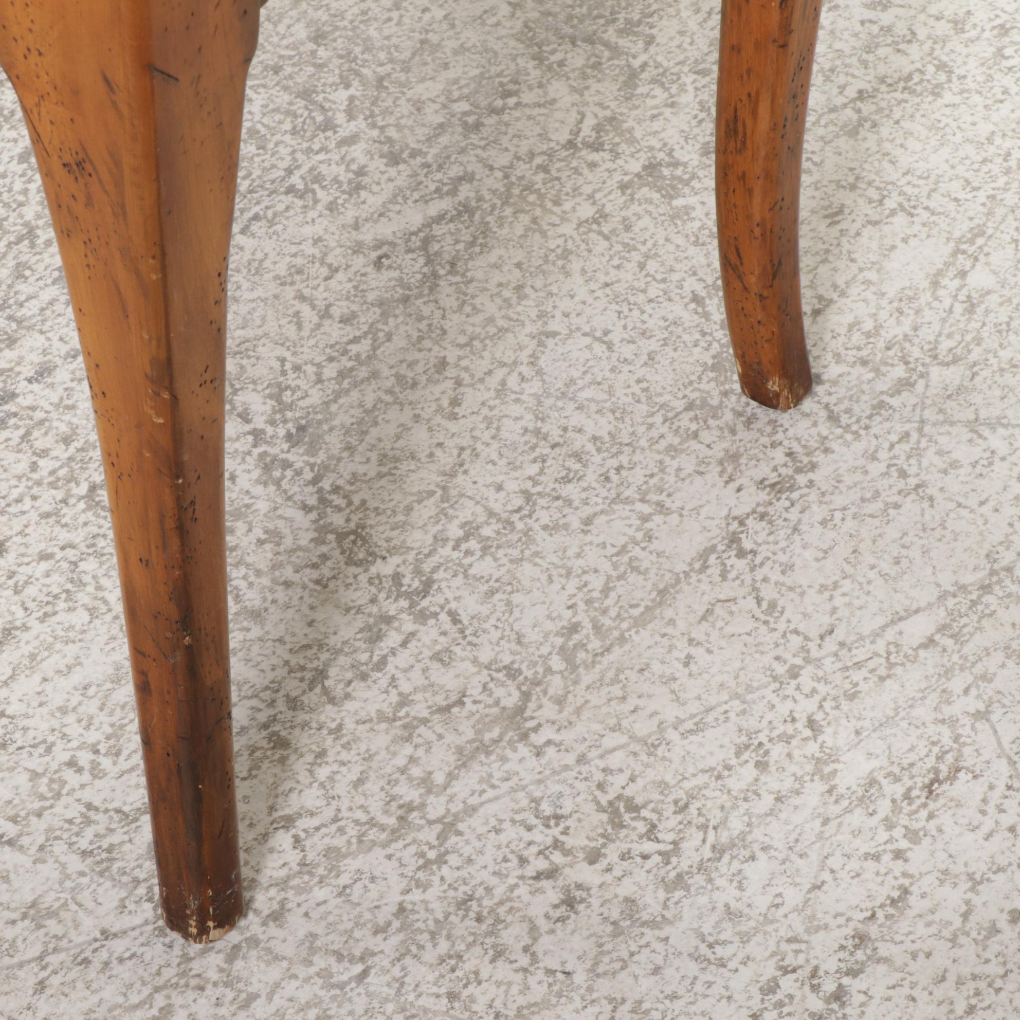 Henredon "Registry" French Style Fruitwood and Iron Buffet a Deux Corps