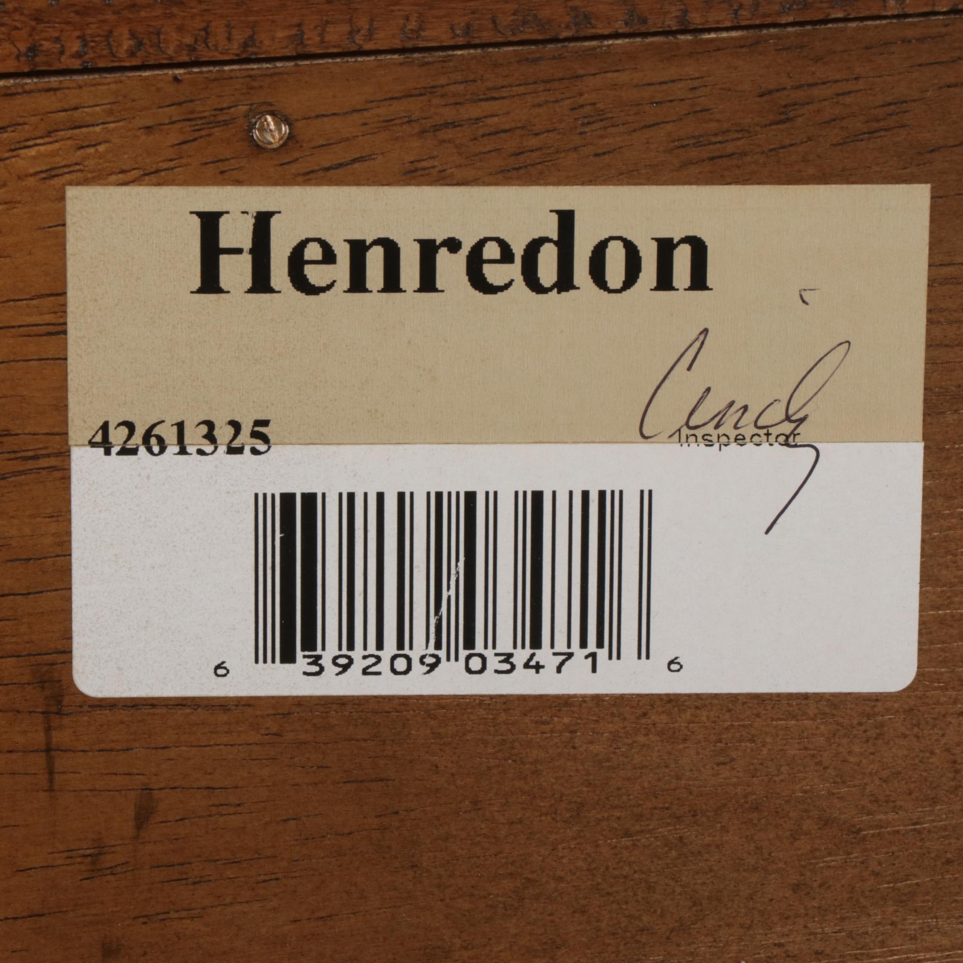 Henredon "Registry" French Style Fruitwood and Iron Buffet a Deux Corps