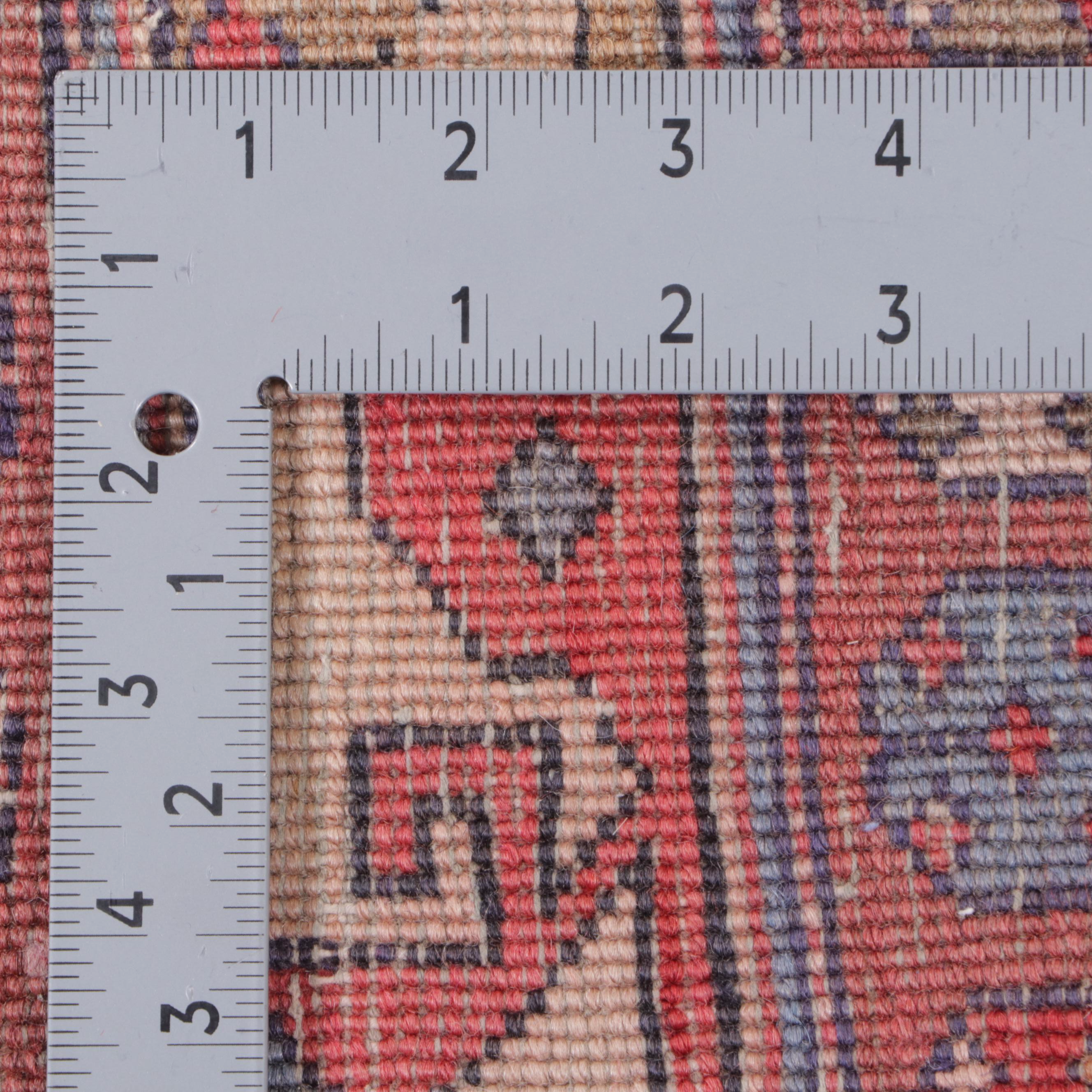 2'5 x 9'6 Hand-Knotted Caucasian Kazak Remnant Carpet Runner