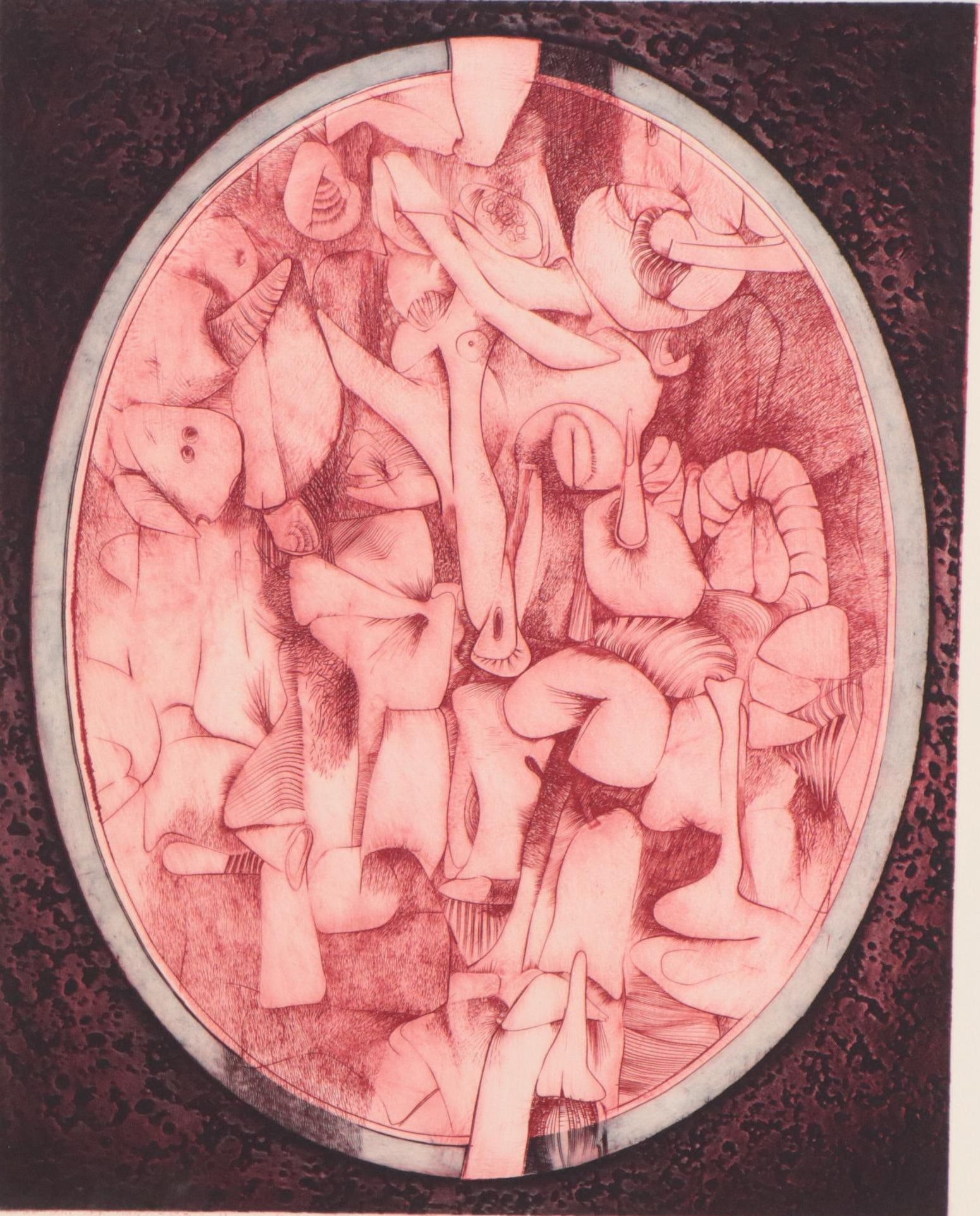 Kenneth Alvin Kerslake Etchings With Aquatint "The Witnessed Image", 2007