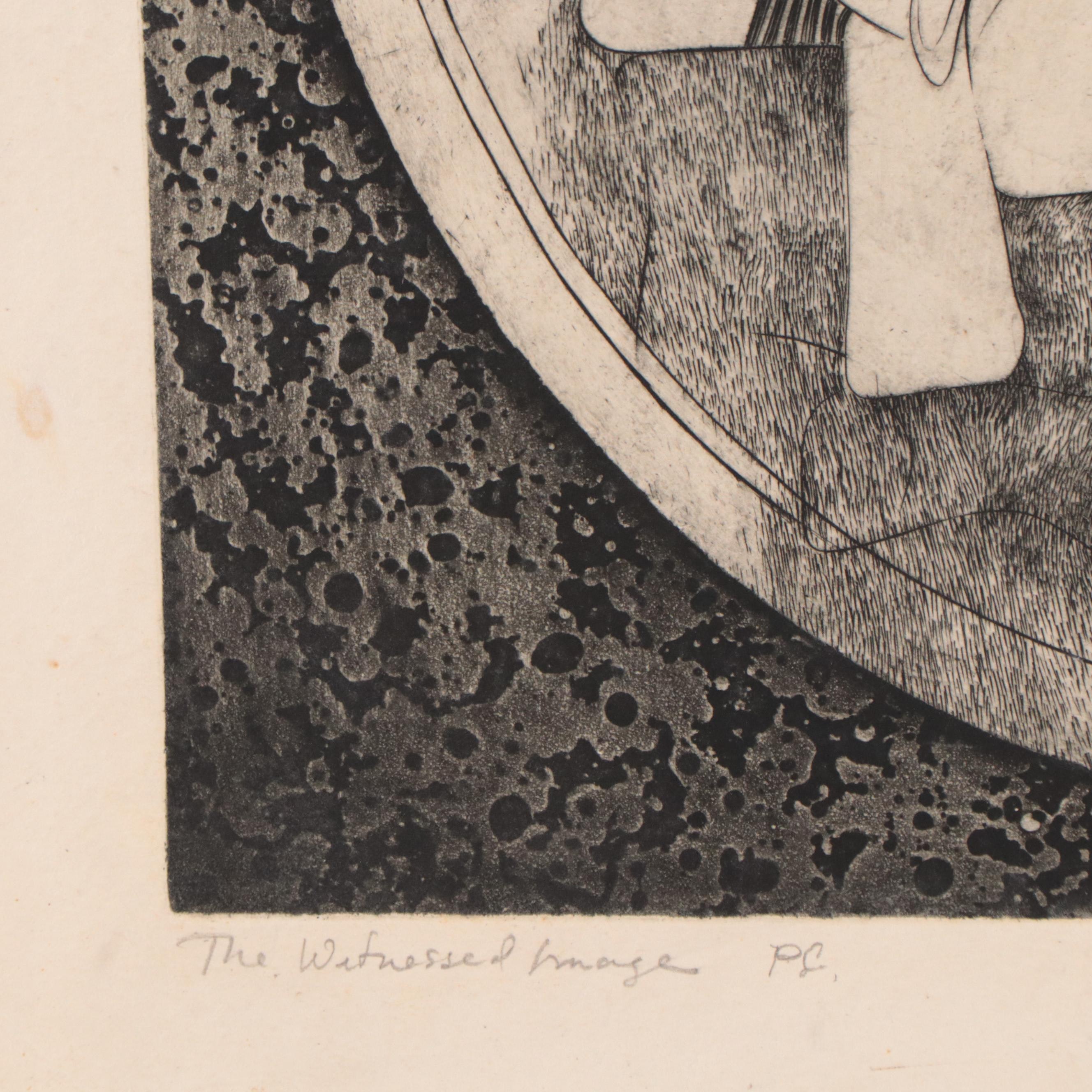 Kenneth Alvin Kerslake Etchings With Aquatint "The Witnessed Image", 2007