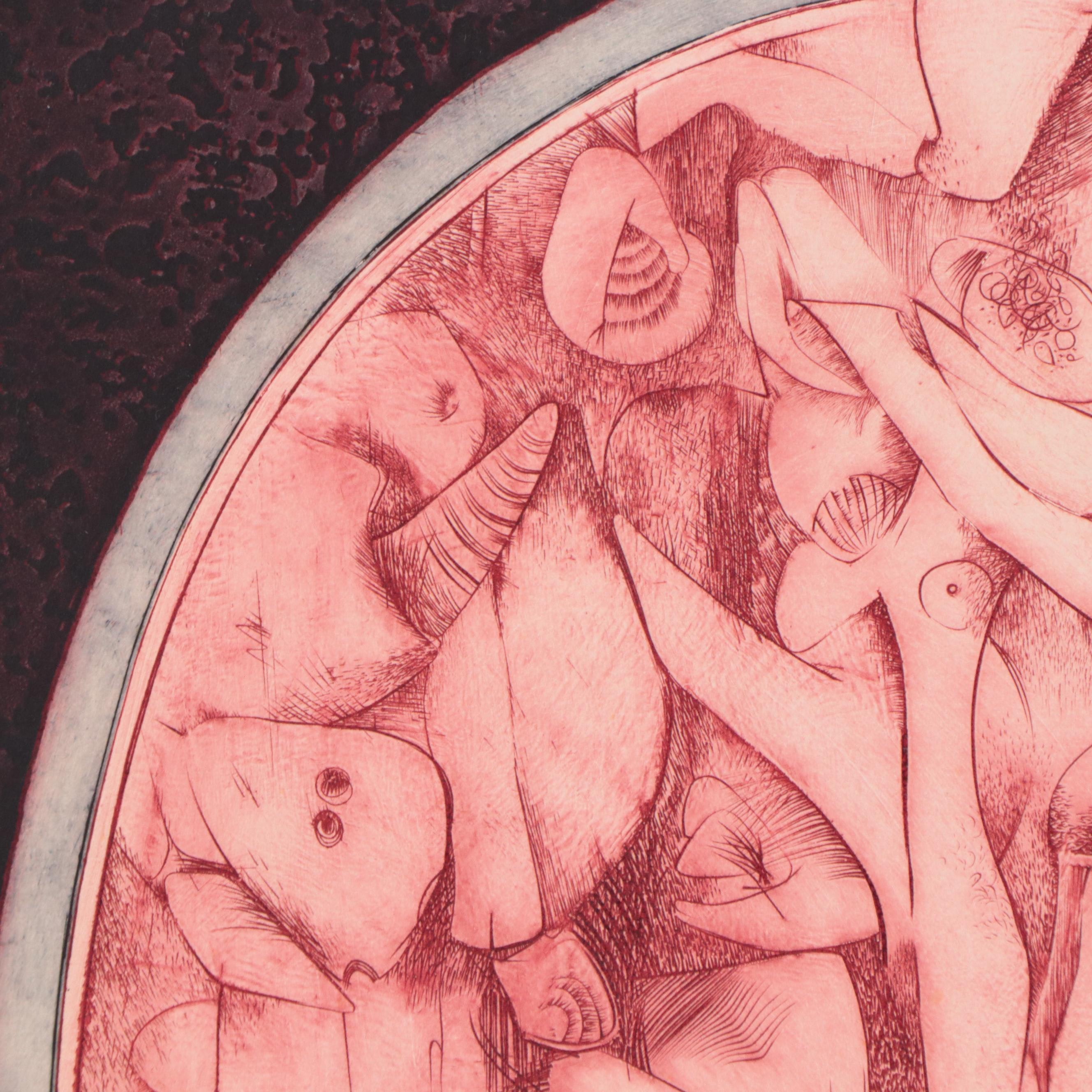 Kenneth Alvin Kerslake Etchings With Aquatint "The Witnessed Image", 2007