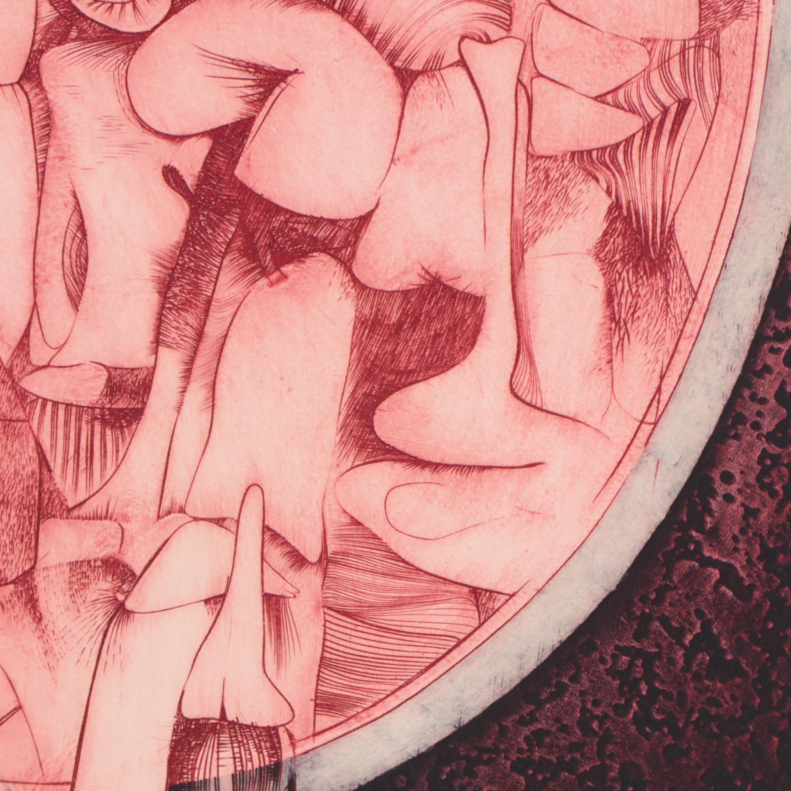 Kenneth Alvin Kerslake Etchings With Aquatint "The Witnessed Image", 2007