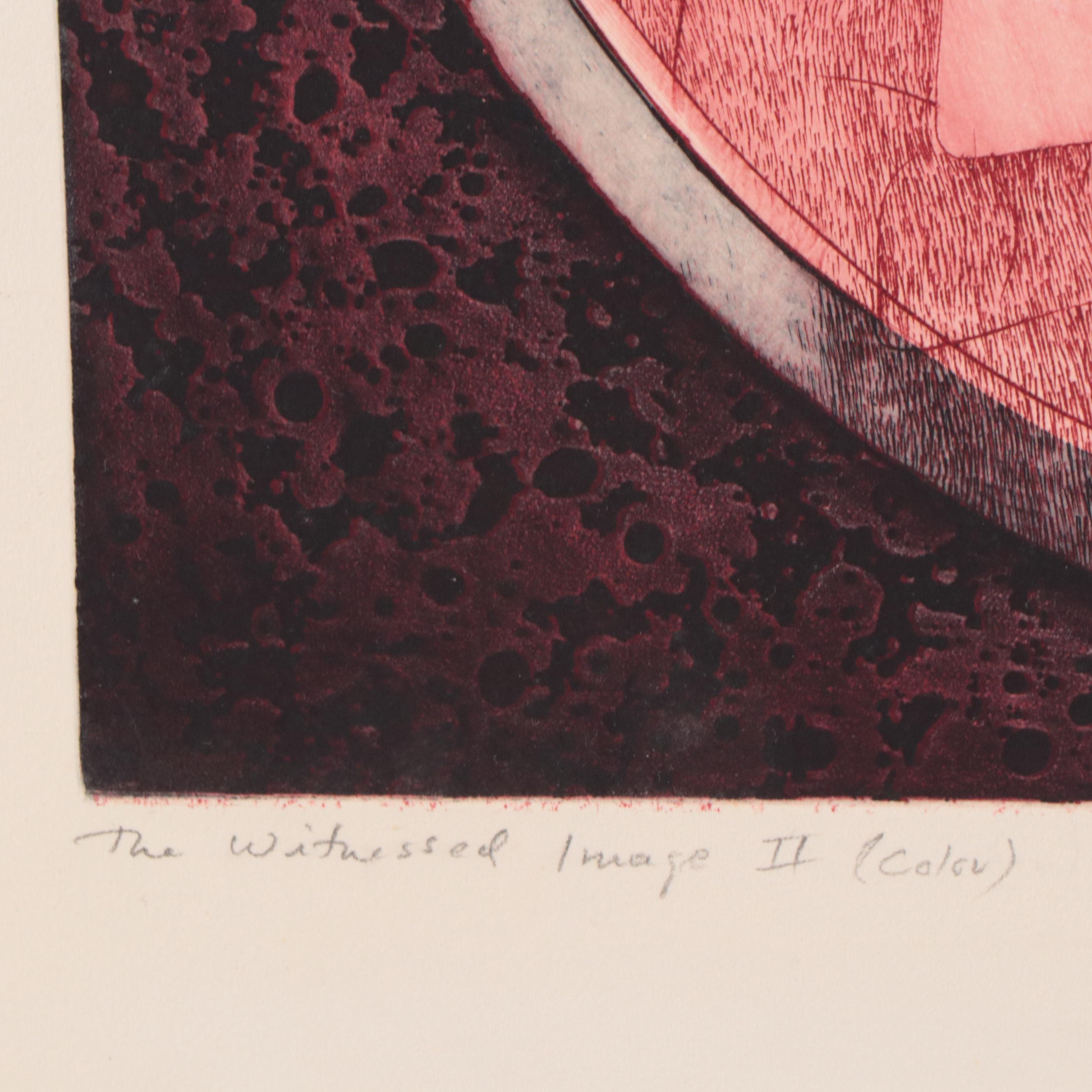 Kenneth Alvin Kerslake Etchings With Aquatint "The Witnessed Image", 2007